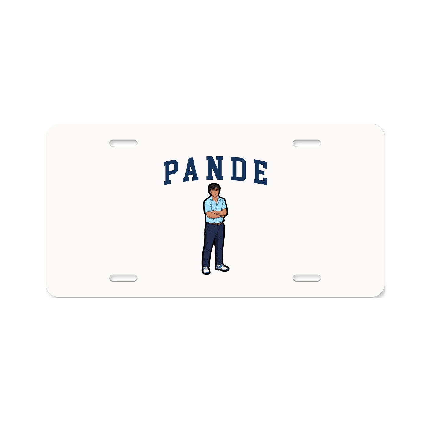 License Plate — Shirsey in Classic