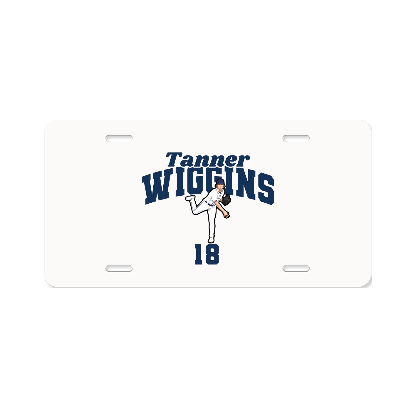 License Plate — Signature Arch in Classic