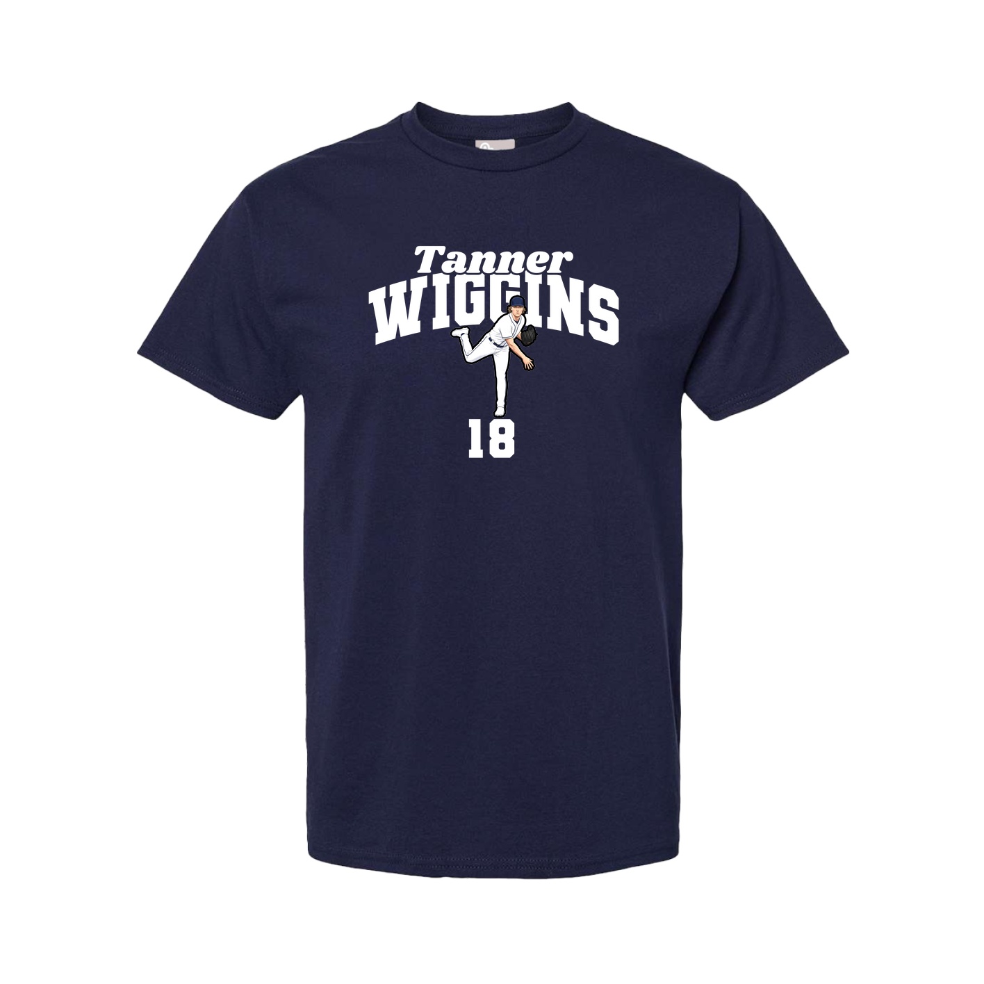 Youth Tee — Signature Arch in Navy