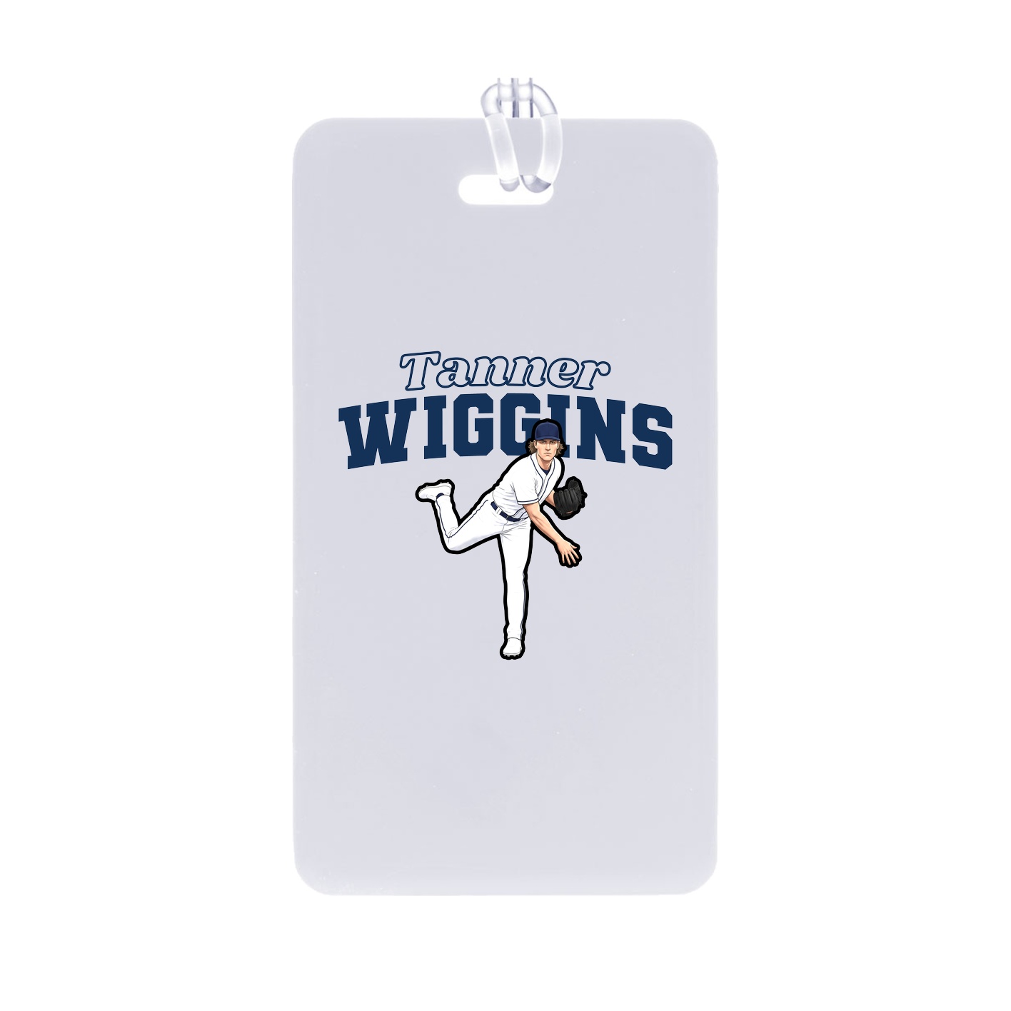 Bag Tag — Name Arch in Classic