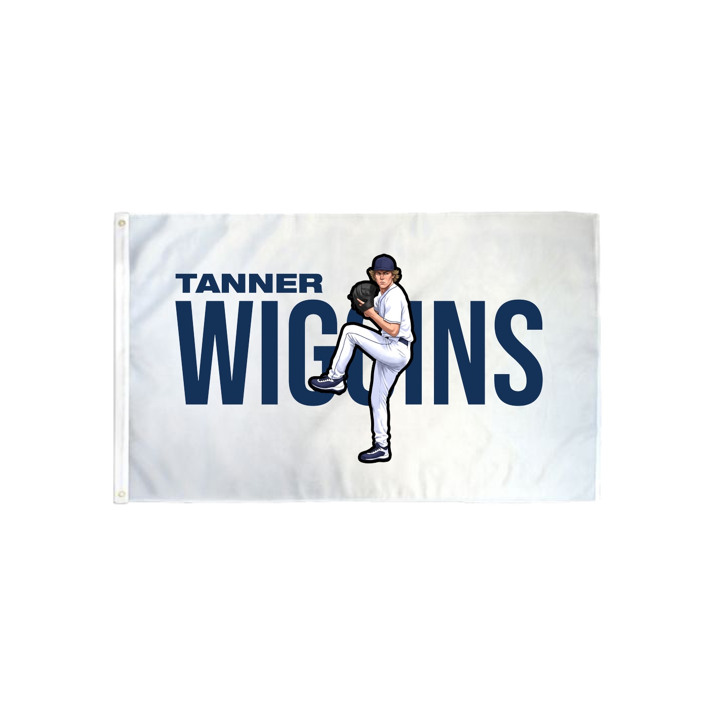 3x5 Flag — Player Name in Classic