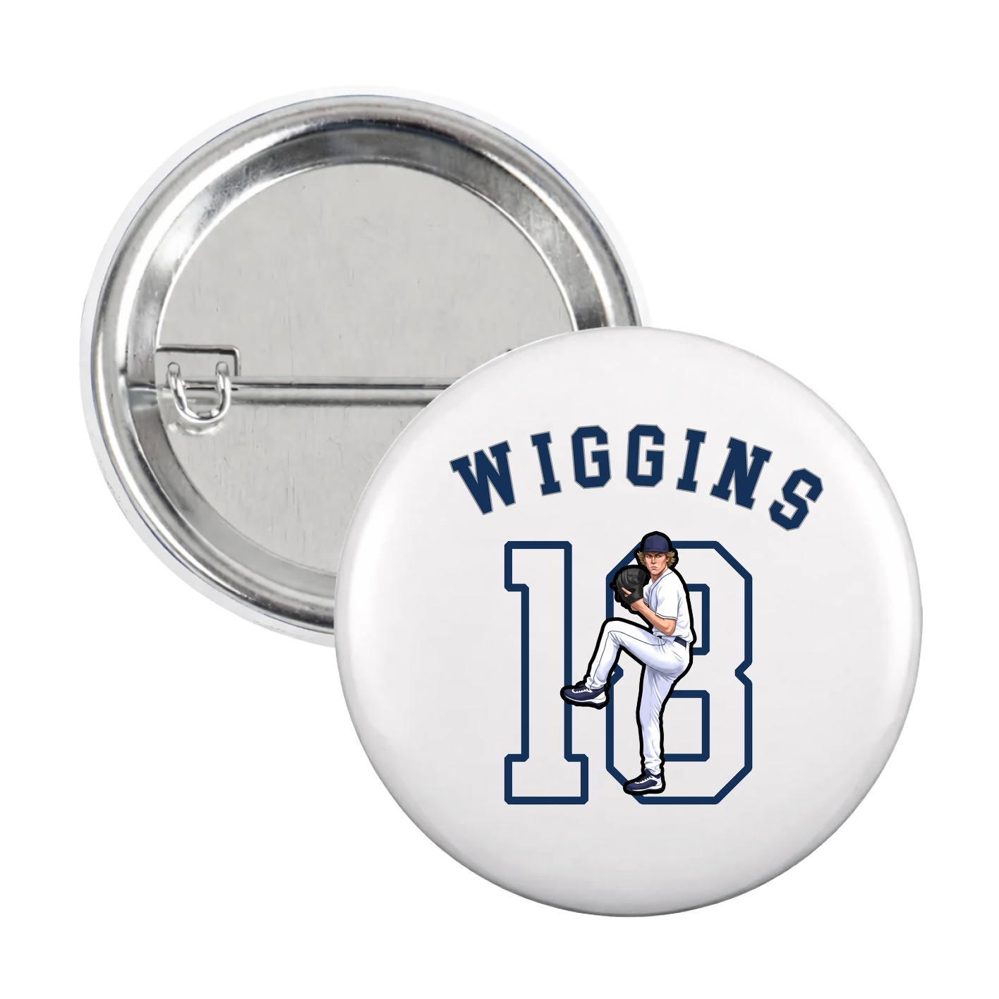 Game Day Button — Shirsey Arch in White