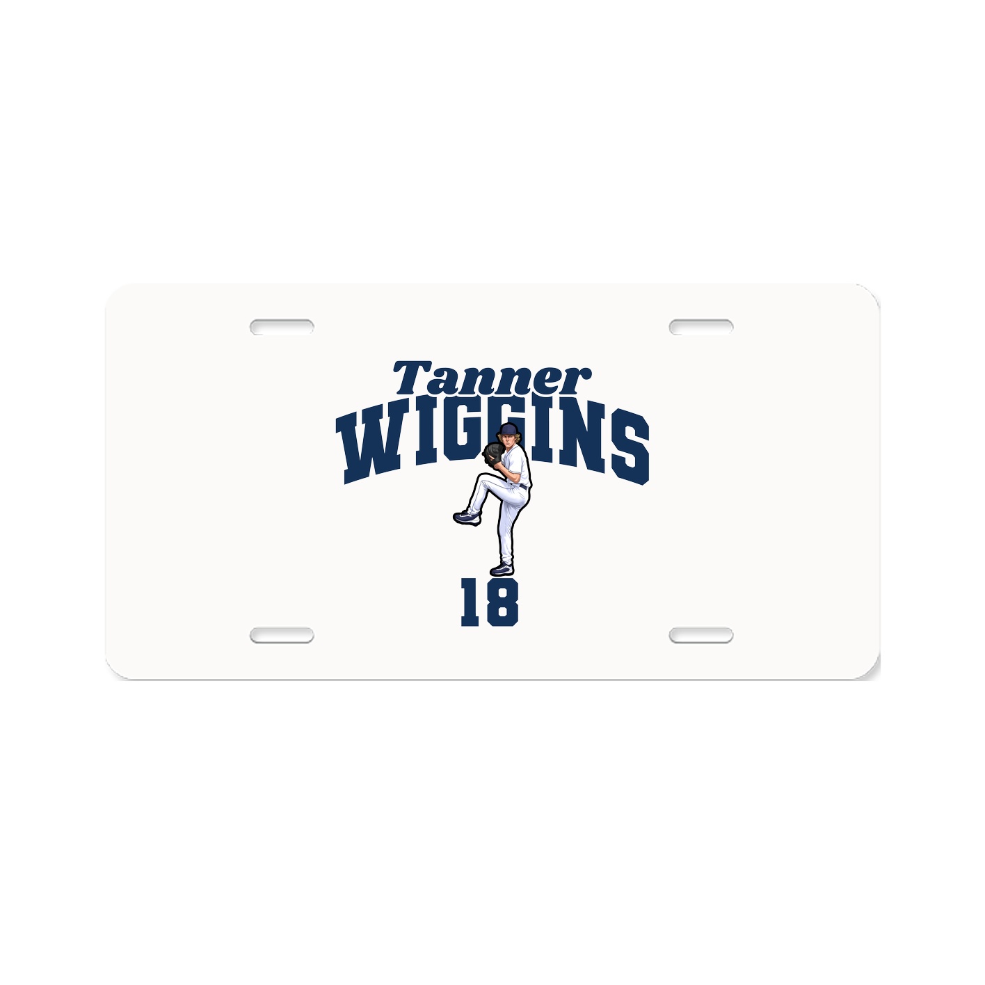License Plate — Signature Arch in Classic