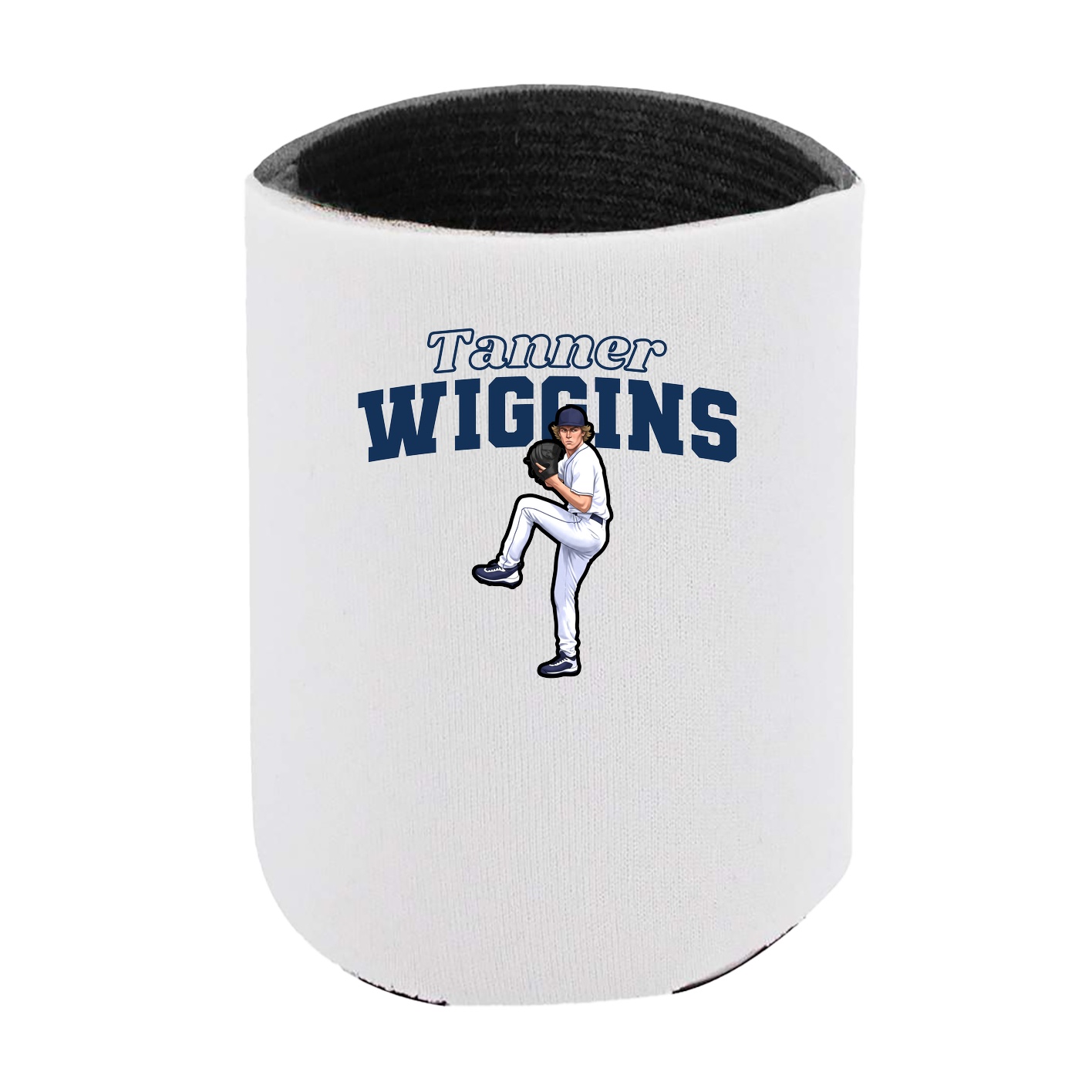 Can Holder — Name Arch in White