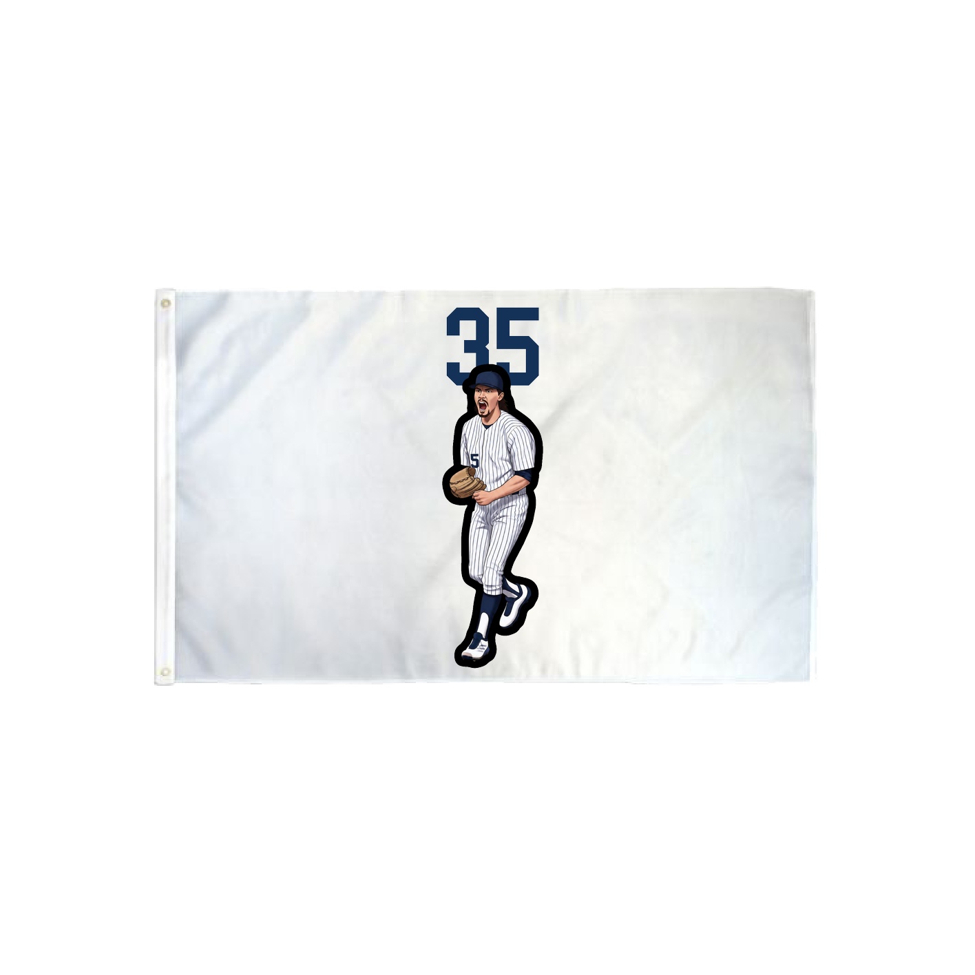3x5 Flag — Number Top in Classic