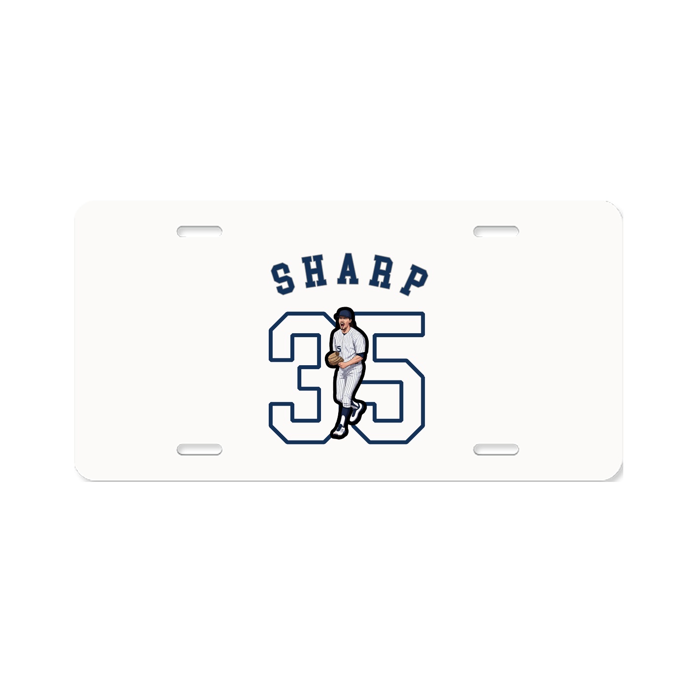 License Plate — Shirsey Arch in Classic
