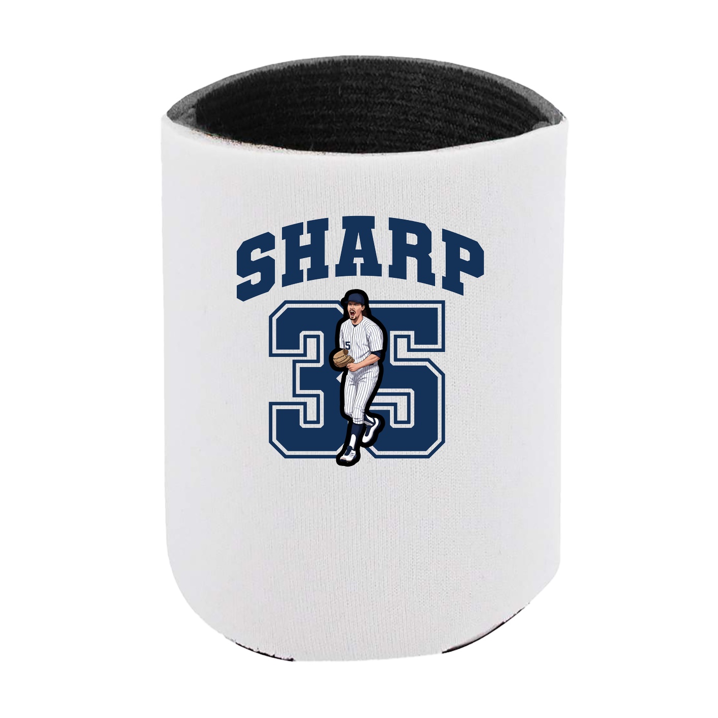 Can Holder — Number in White