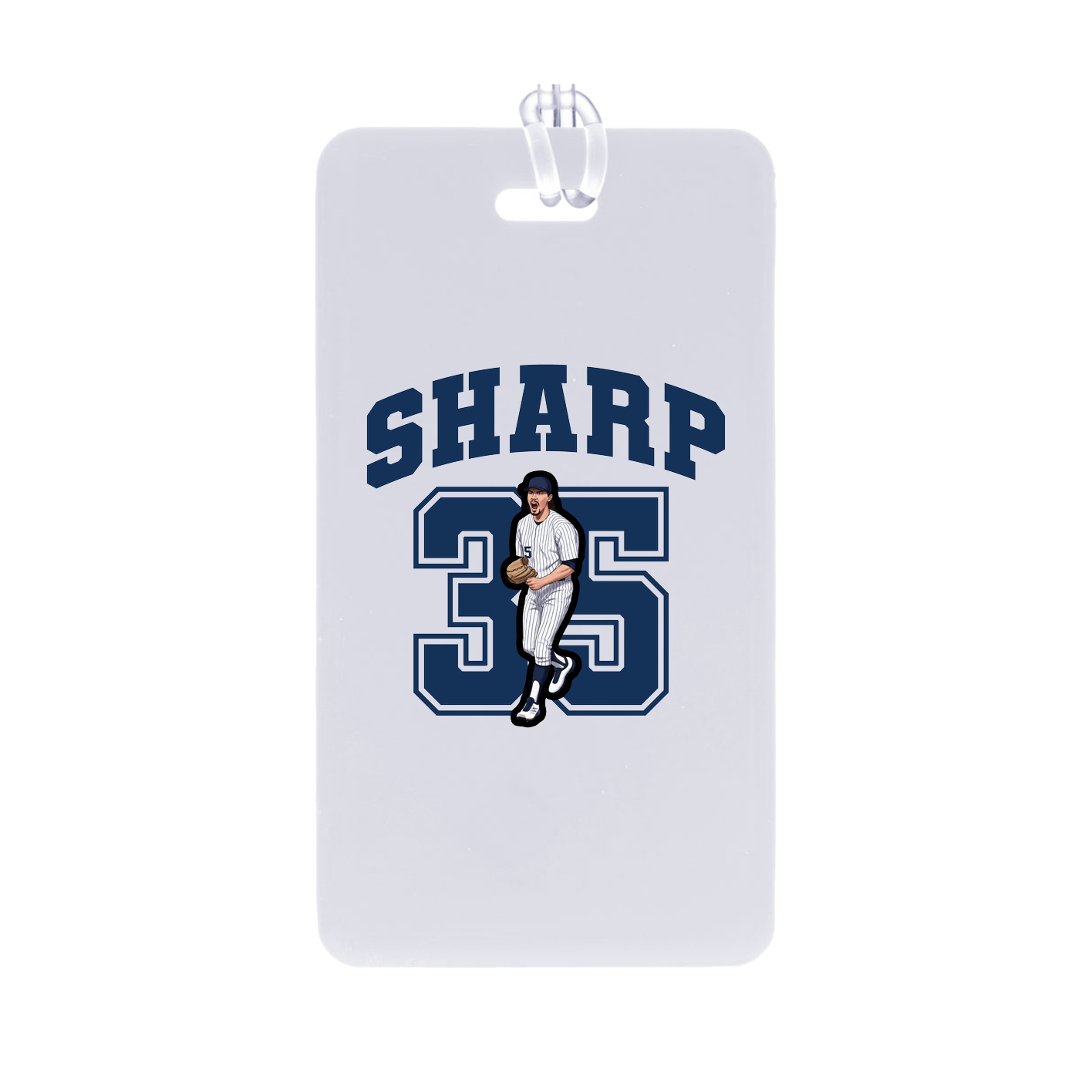 Bag Tag — Number in Classic