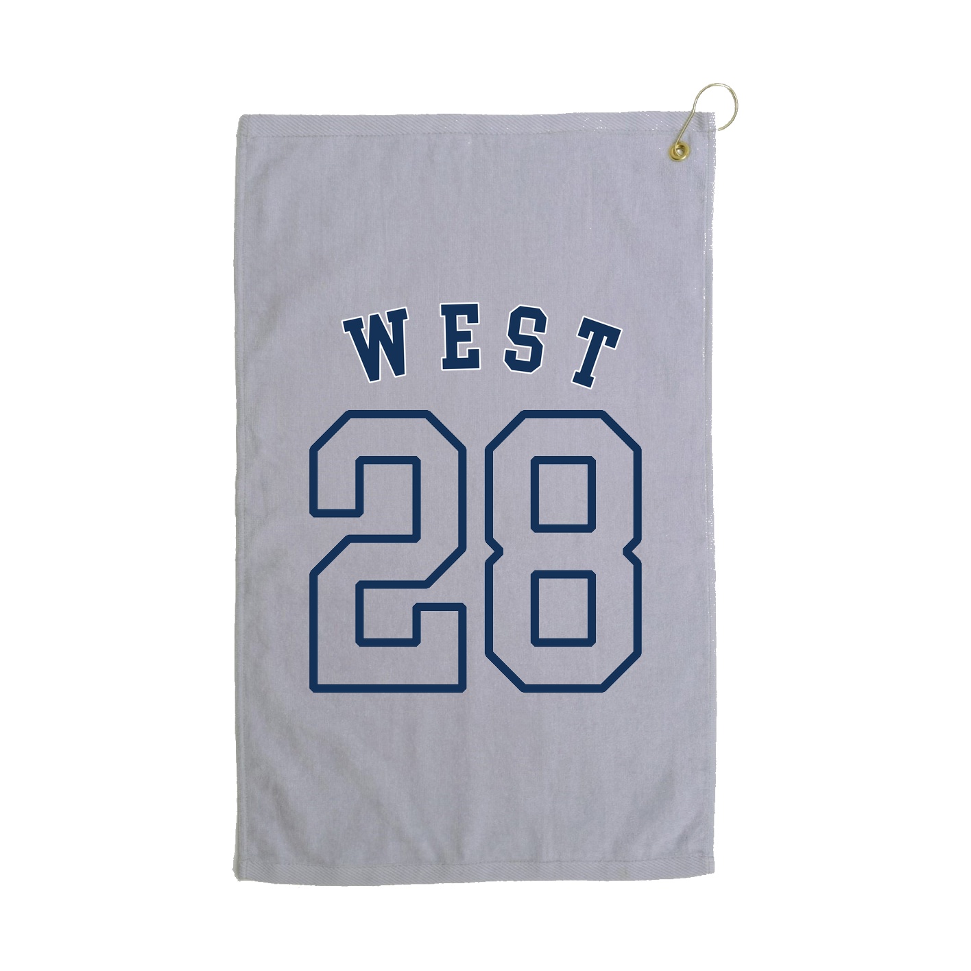 Golf Towel — Shirsey Arch in Grey