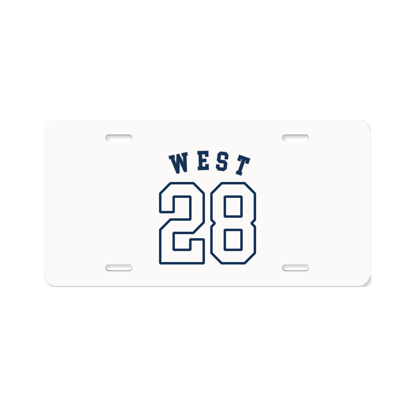 License Plate — Shirsey Arch in Classic