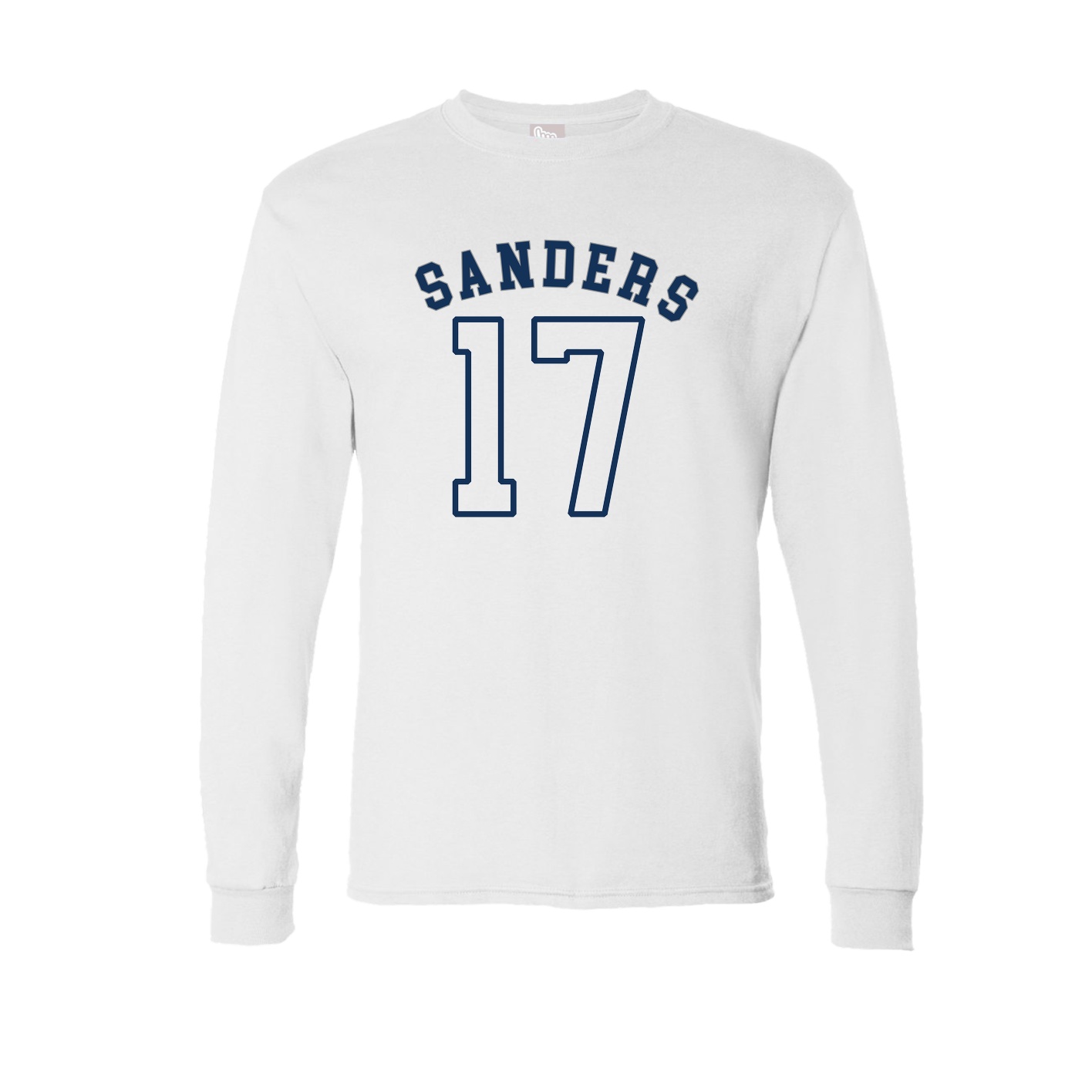 Long Sleeve Tee — Shirsey Arch in White