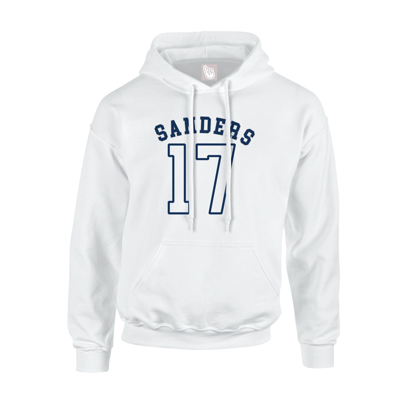 Hoodie — Shirsey Arch in White