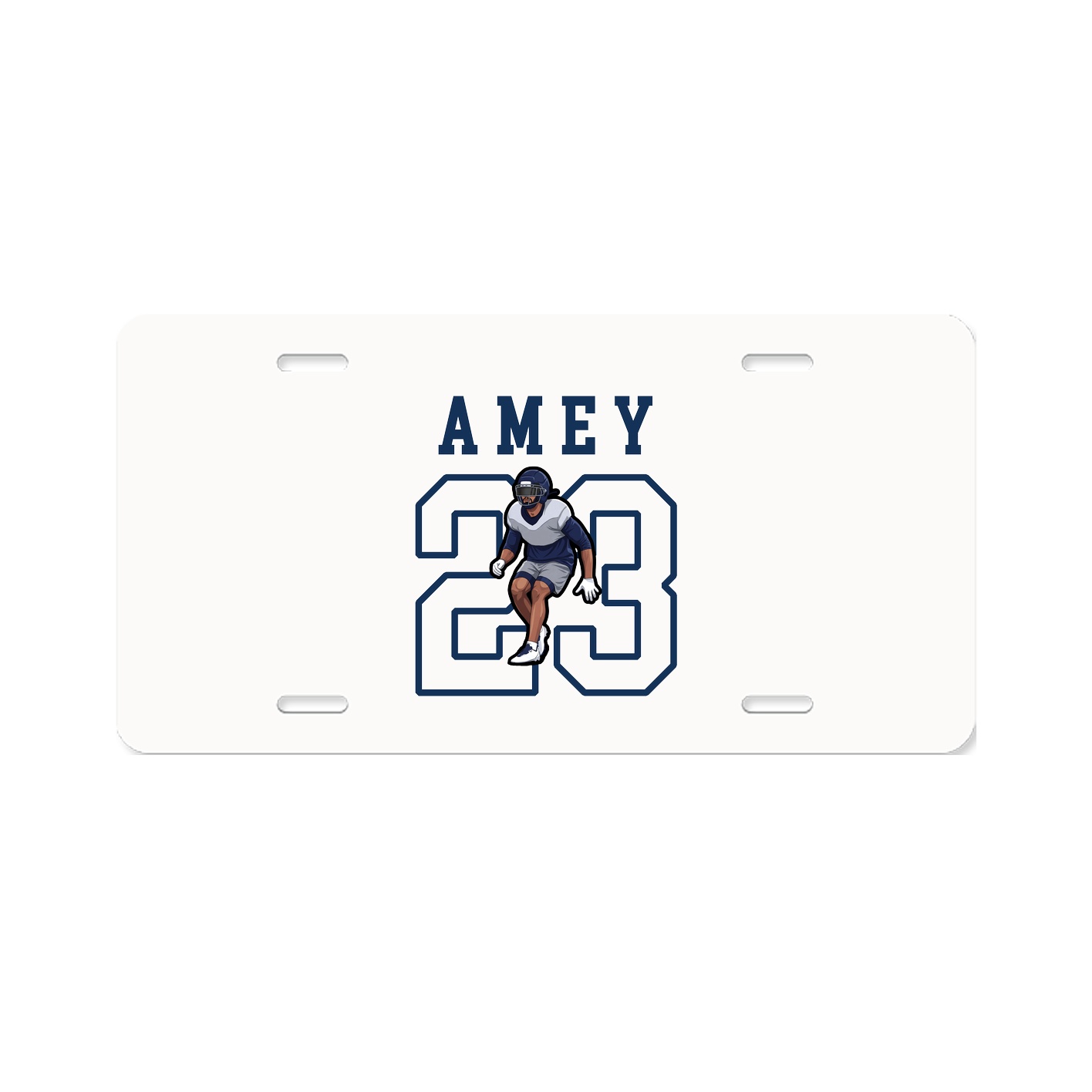 License Plate — Shirsey in Classic
