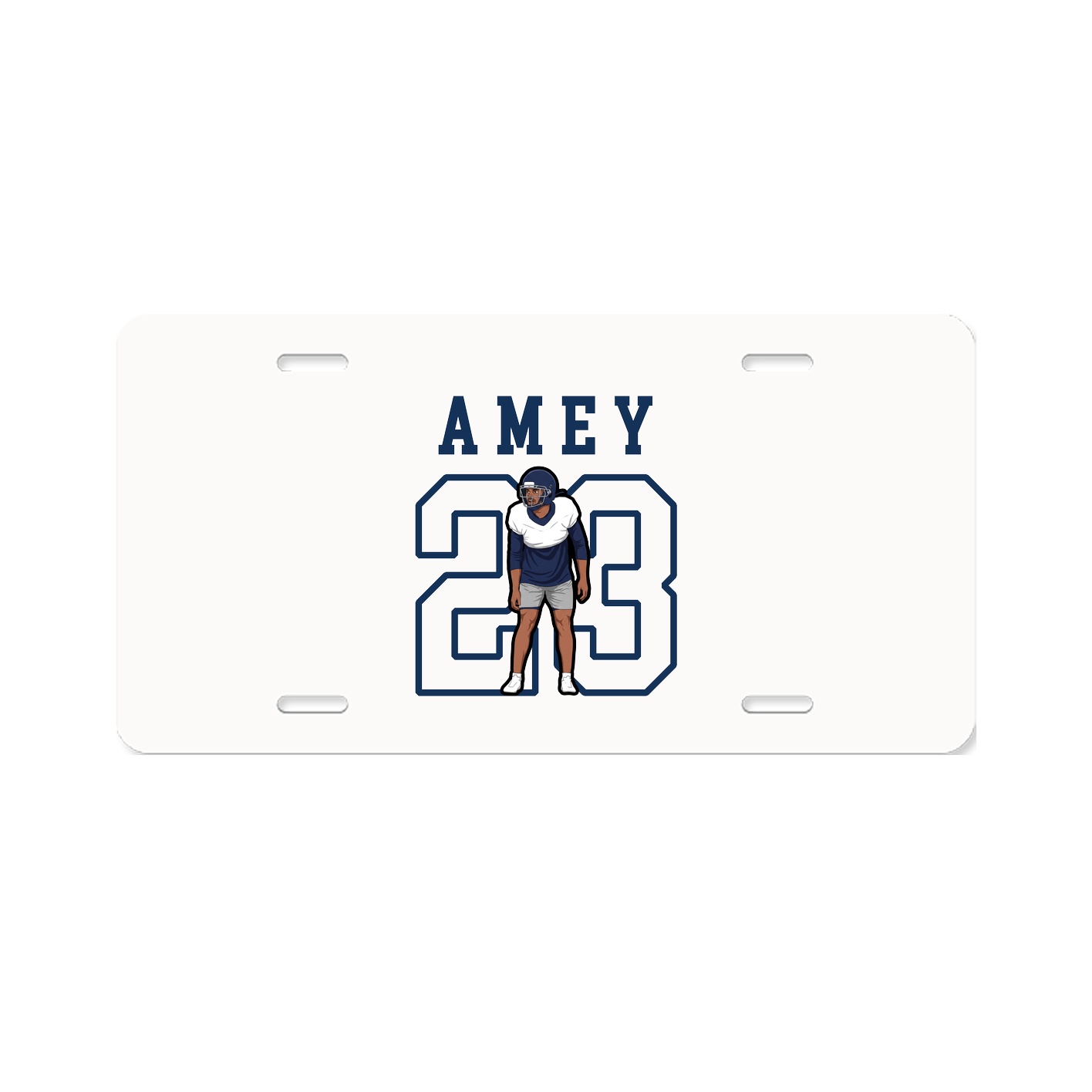 License Plate — Shirsey in Classic