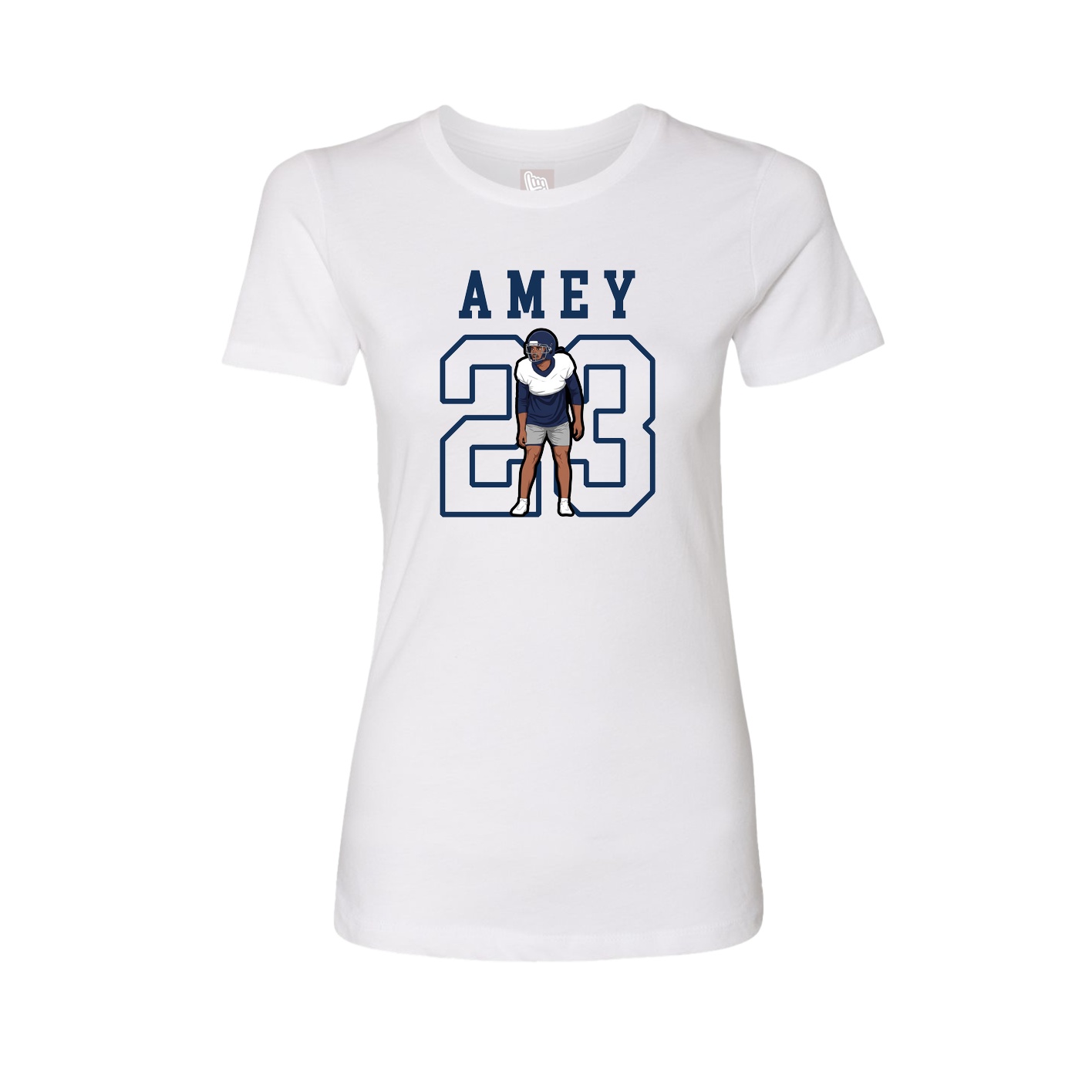Fitted Women's Tee — Shirsey in White