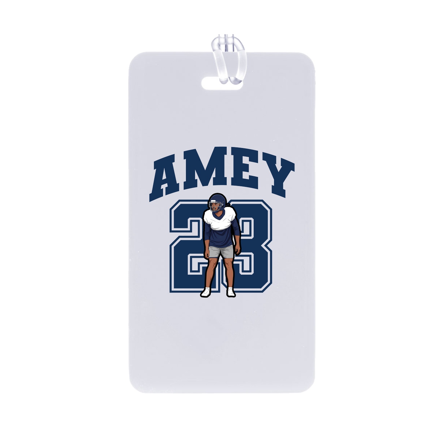 Bag Tag — Number in Classic