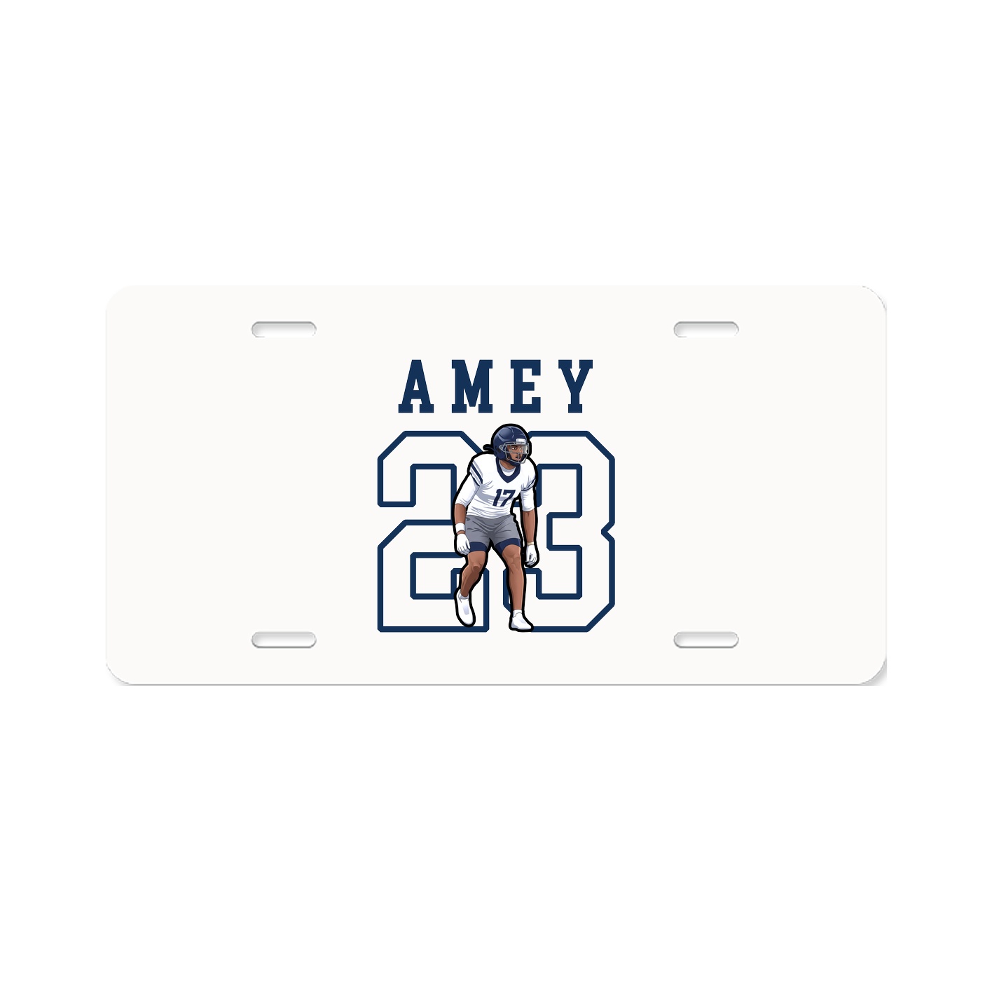 License Plate — Shirsey in Classic