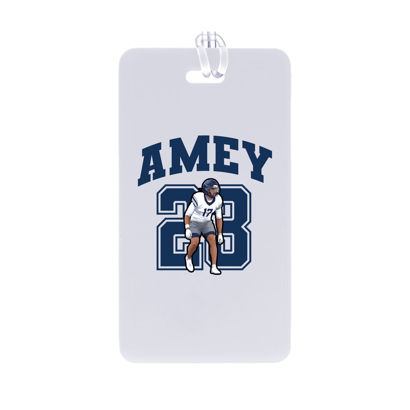 Bag Tag — Number in Classic