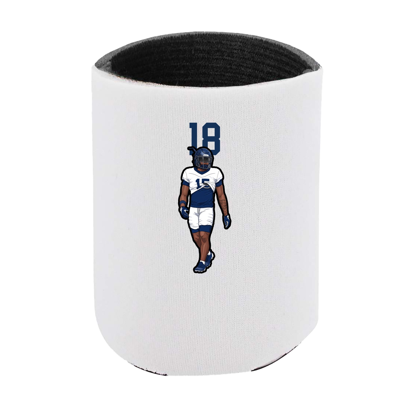 Can Holder — Number Top in White
