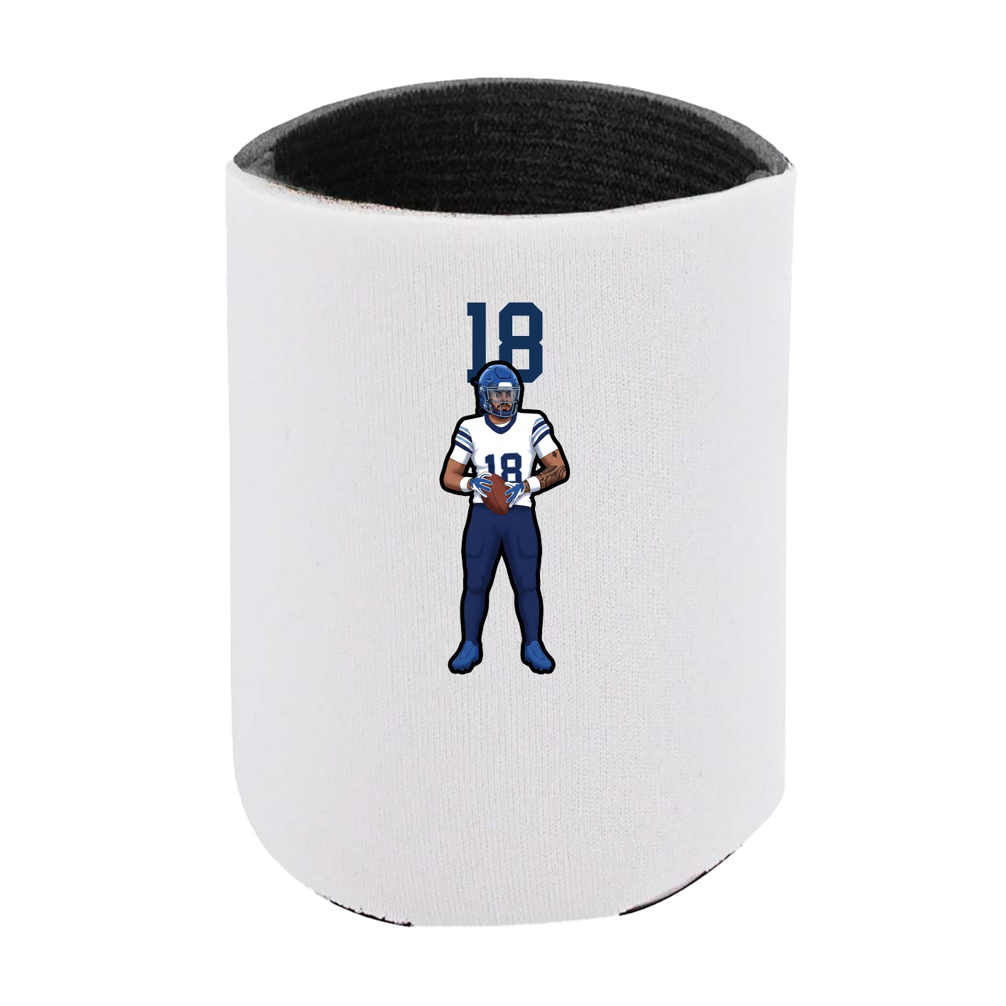 Can Holder — Number Top in White