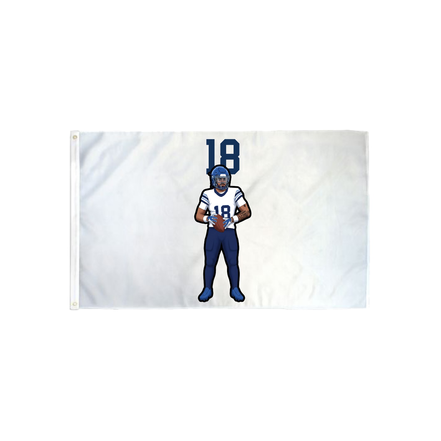 3x5 Flag — Number Top in Classic