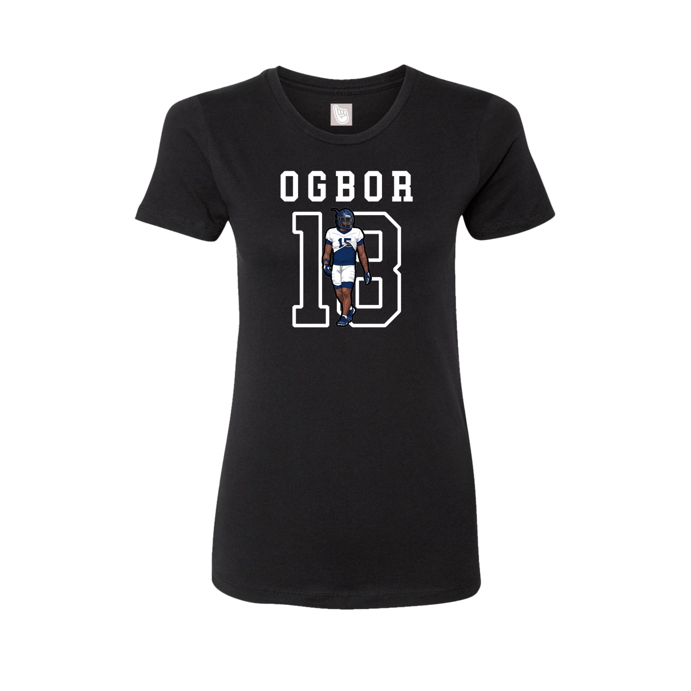 Fitted Women's Tee — Shirsey in Black