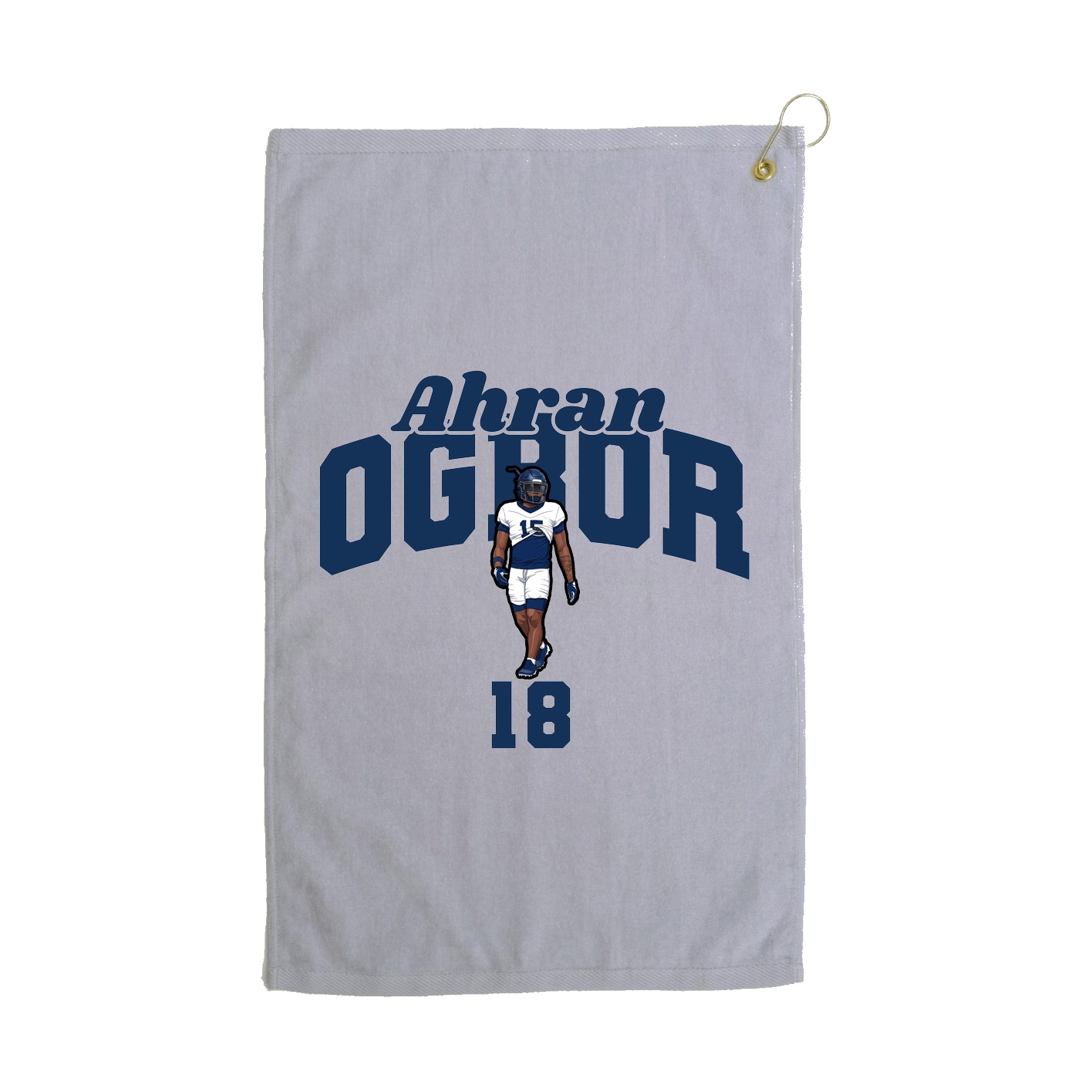 Golf Towel — Signature Arch in Grey
