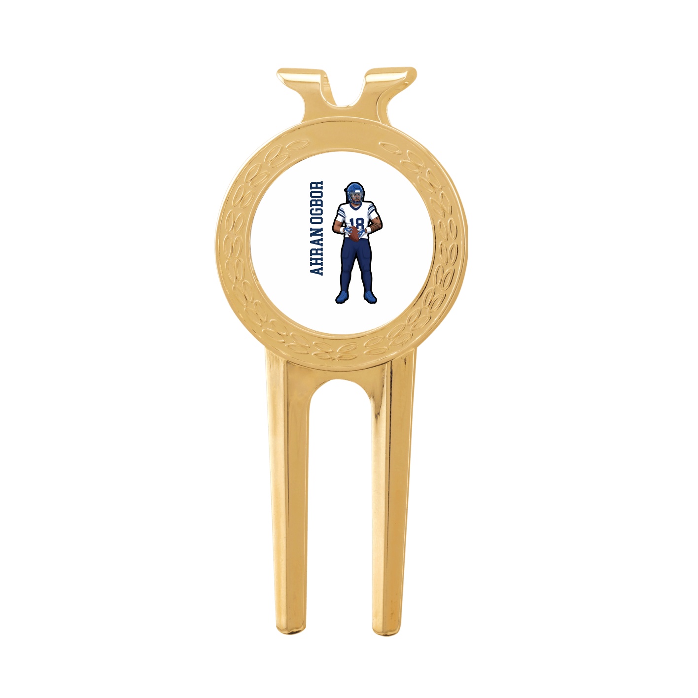 Divot Tool with Ball Marker — Name Vertical in Classic