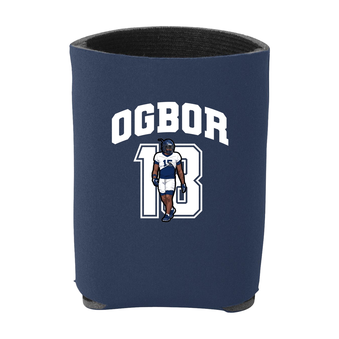 Can Holder — Number in Navy