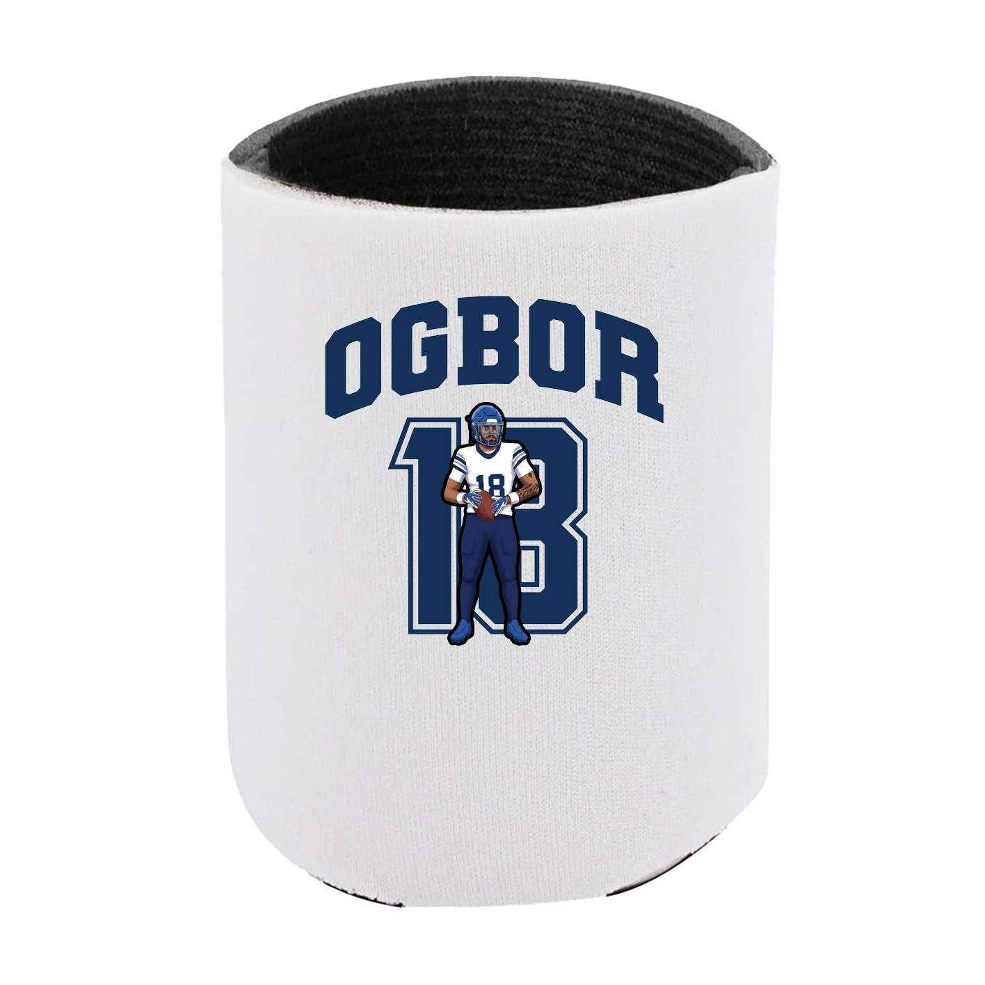 Can Holder — Number in White