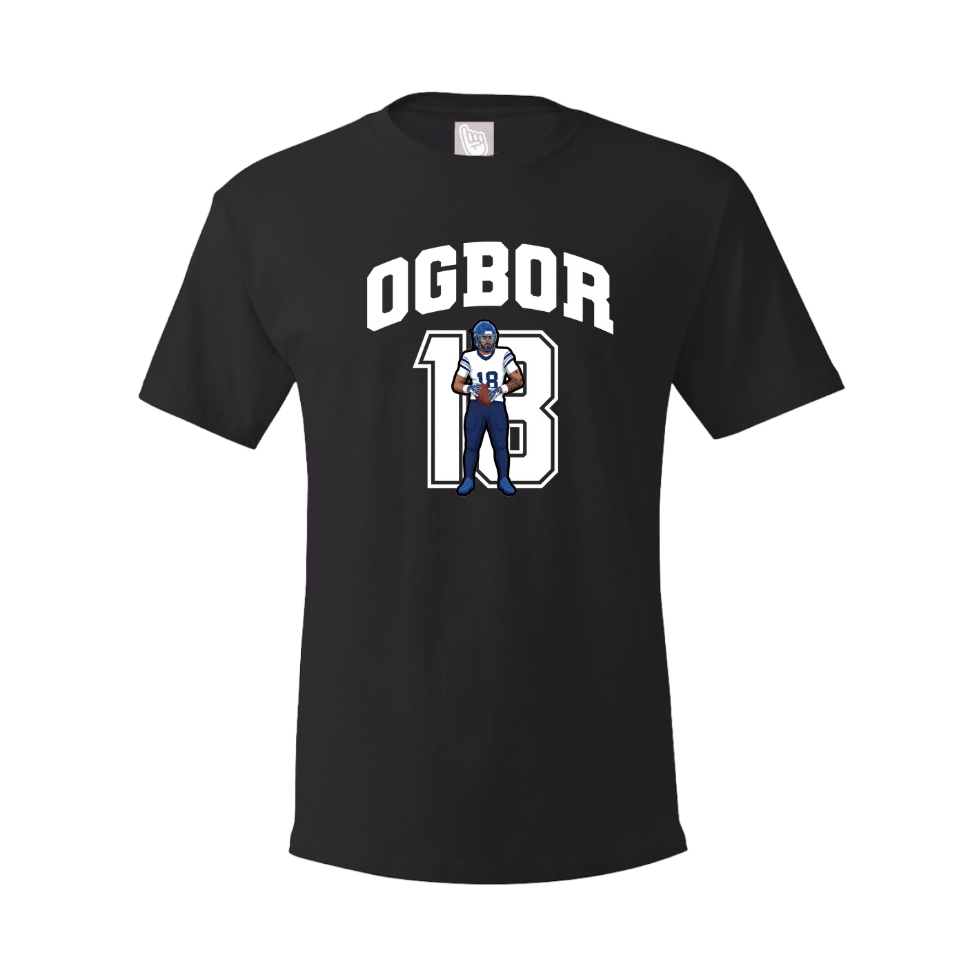 Youth Tee — Number in Black