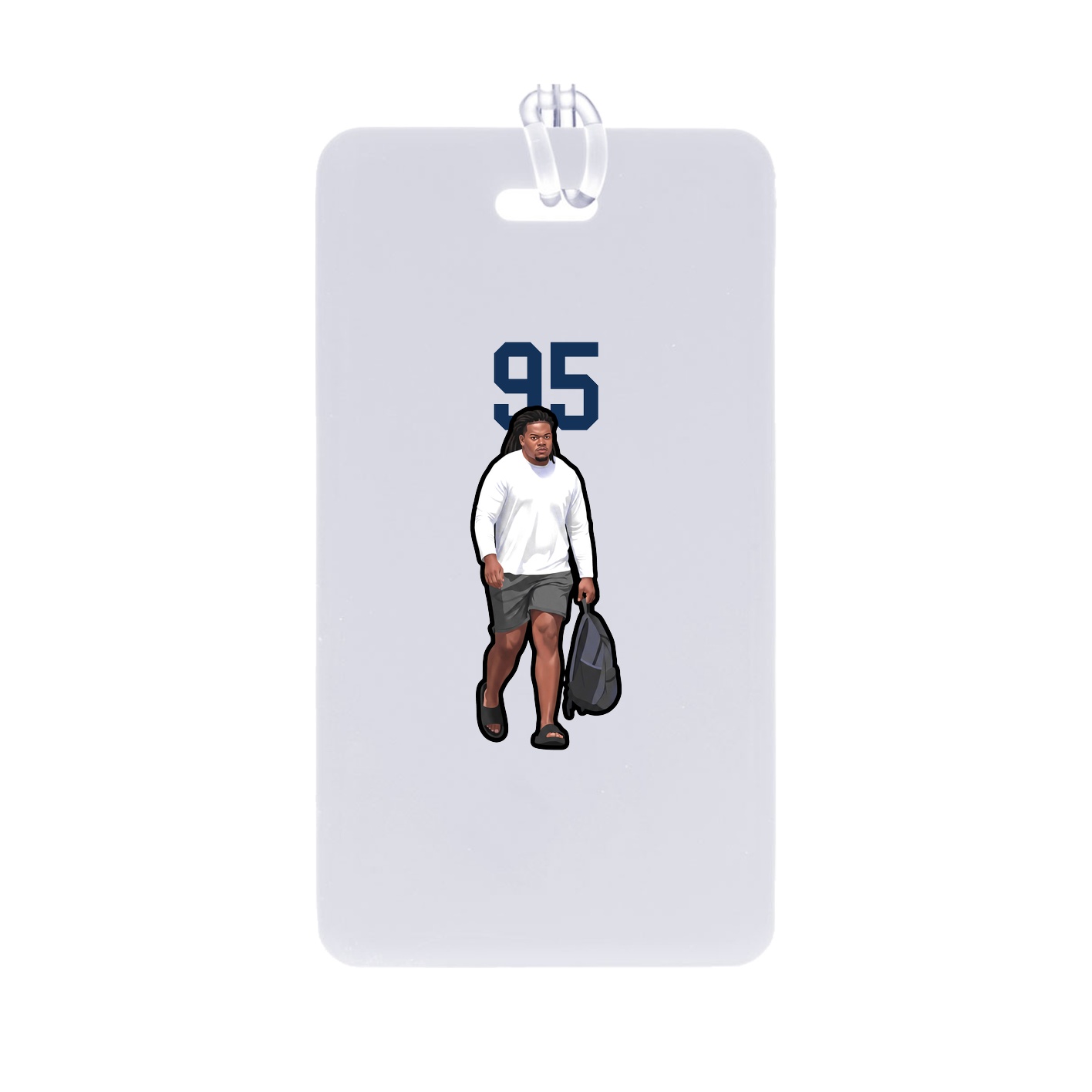 Bag Tag — Number Top in Classic