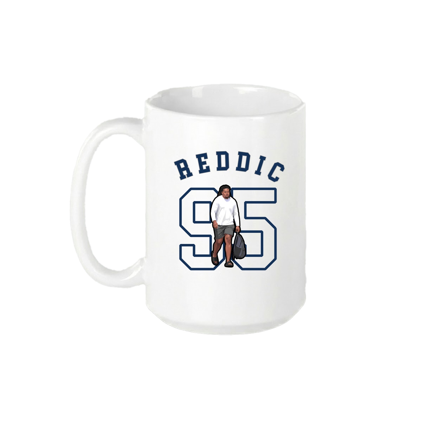 15oz Coffee Mug — Shirsey Arch in White