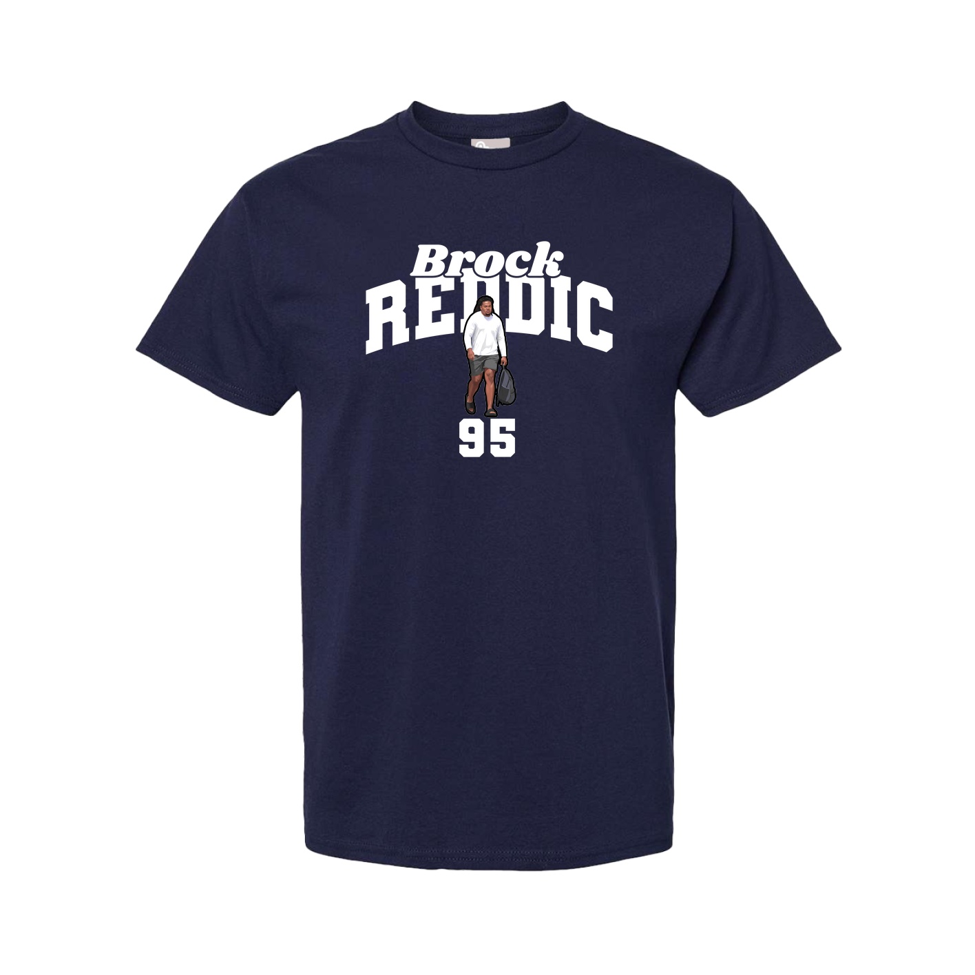 Youth Tee — Signature Arch in Navy