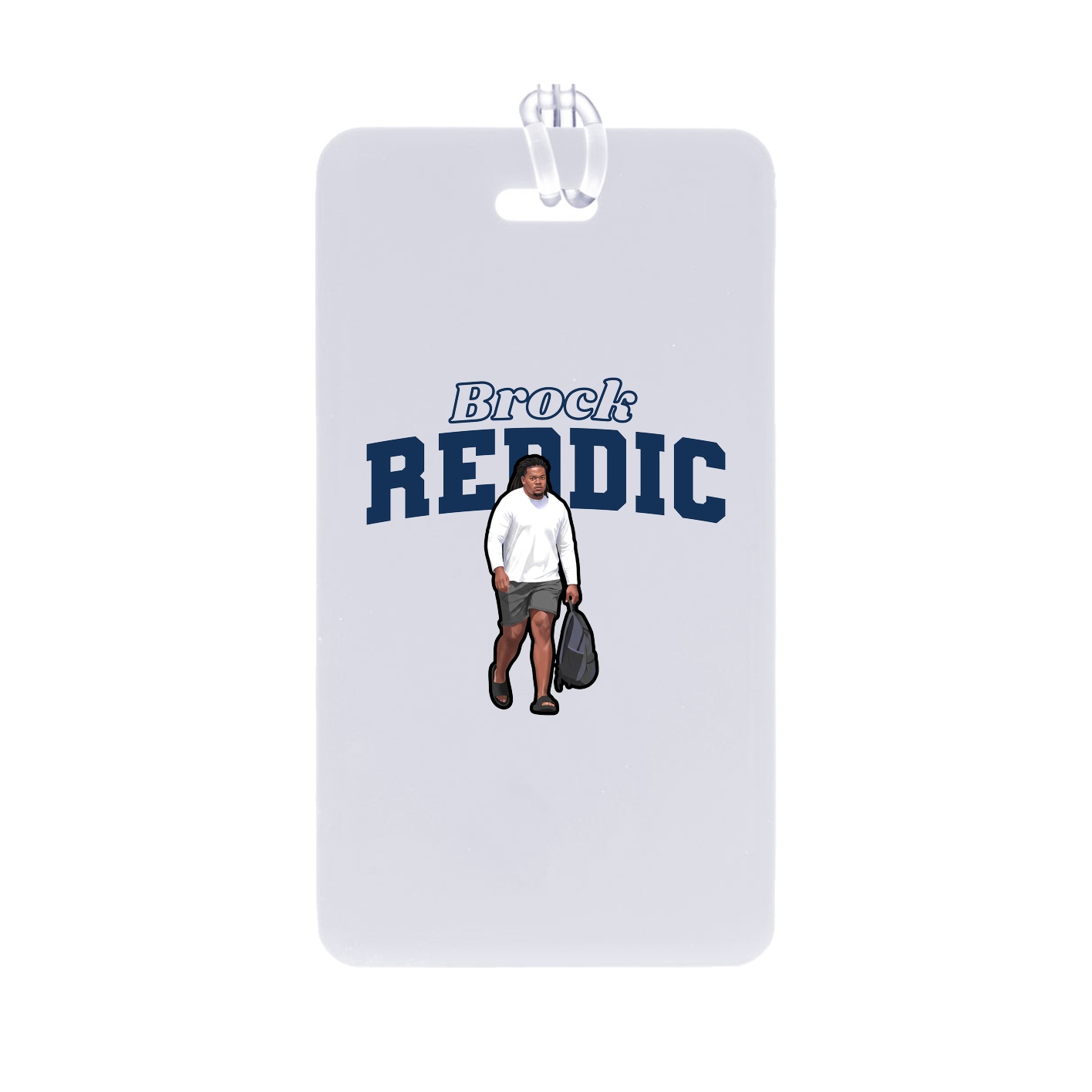 Bag Tag — Name Arch in Classic