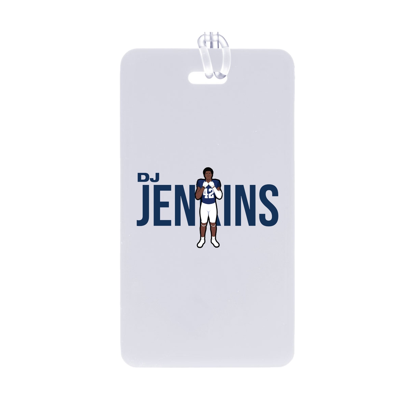 Bag Tag — Player Name in Classic