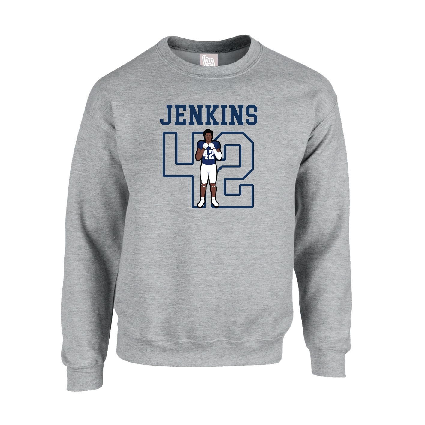 Fleece Crew — Shirsey in Grey