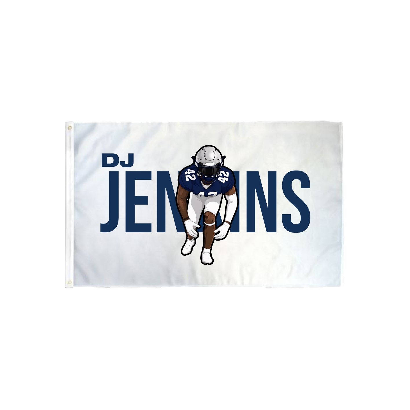 3x5 Flag — Player Name in Classic
