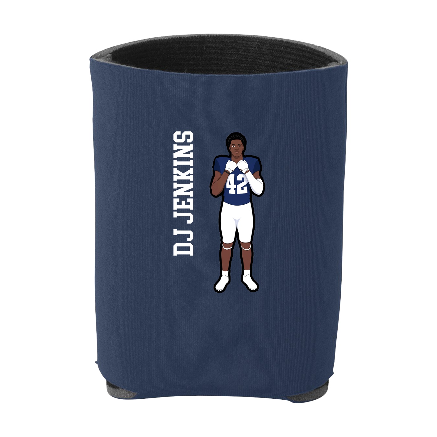 Can Holder — Name Vertical in Navy