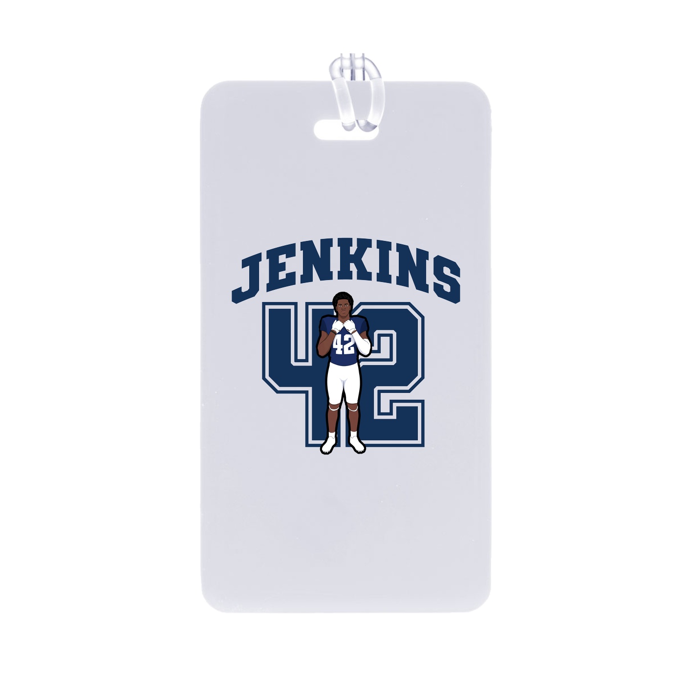 Bag Tag — Number in Classic