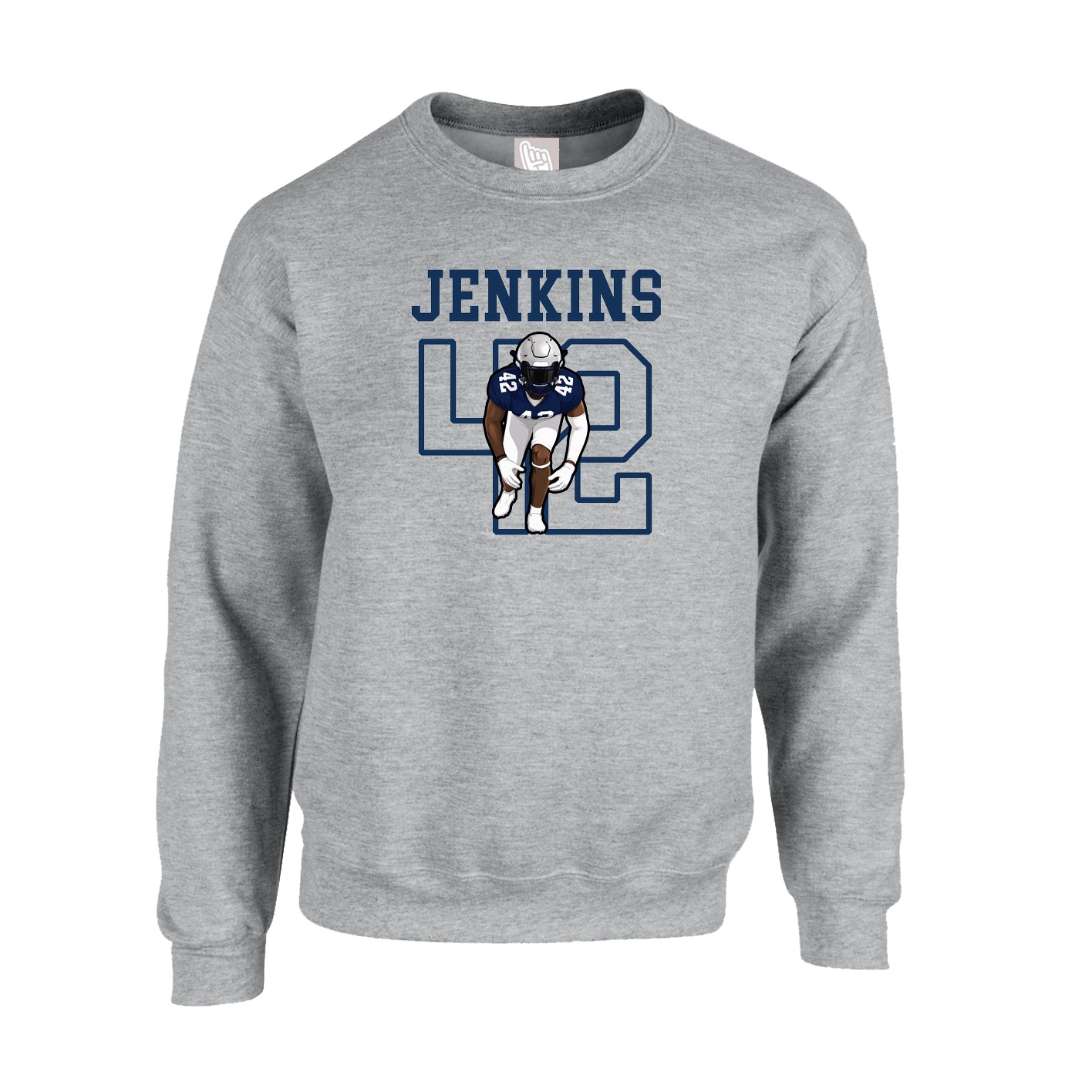 Fleece Crew — Shirsey in Grey