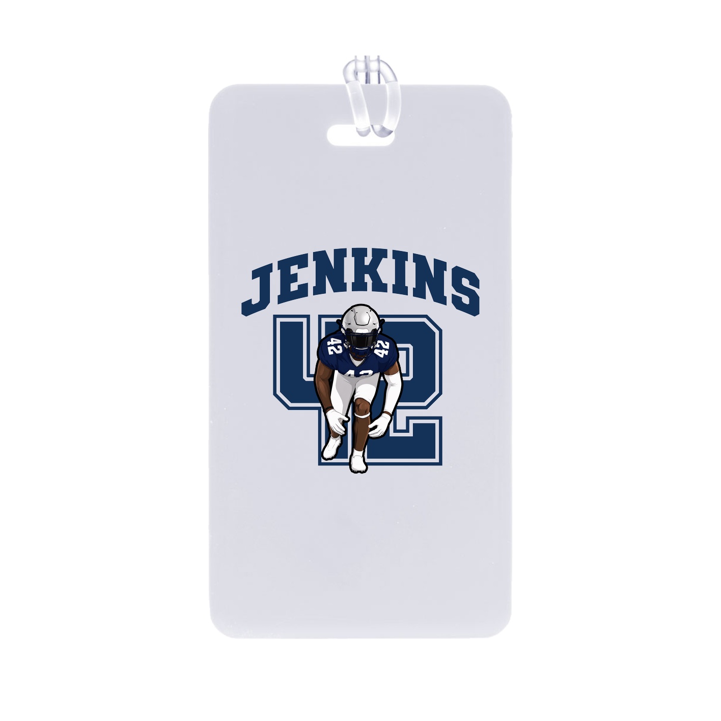 Bag Tag — Number in Classic
