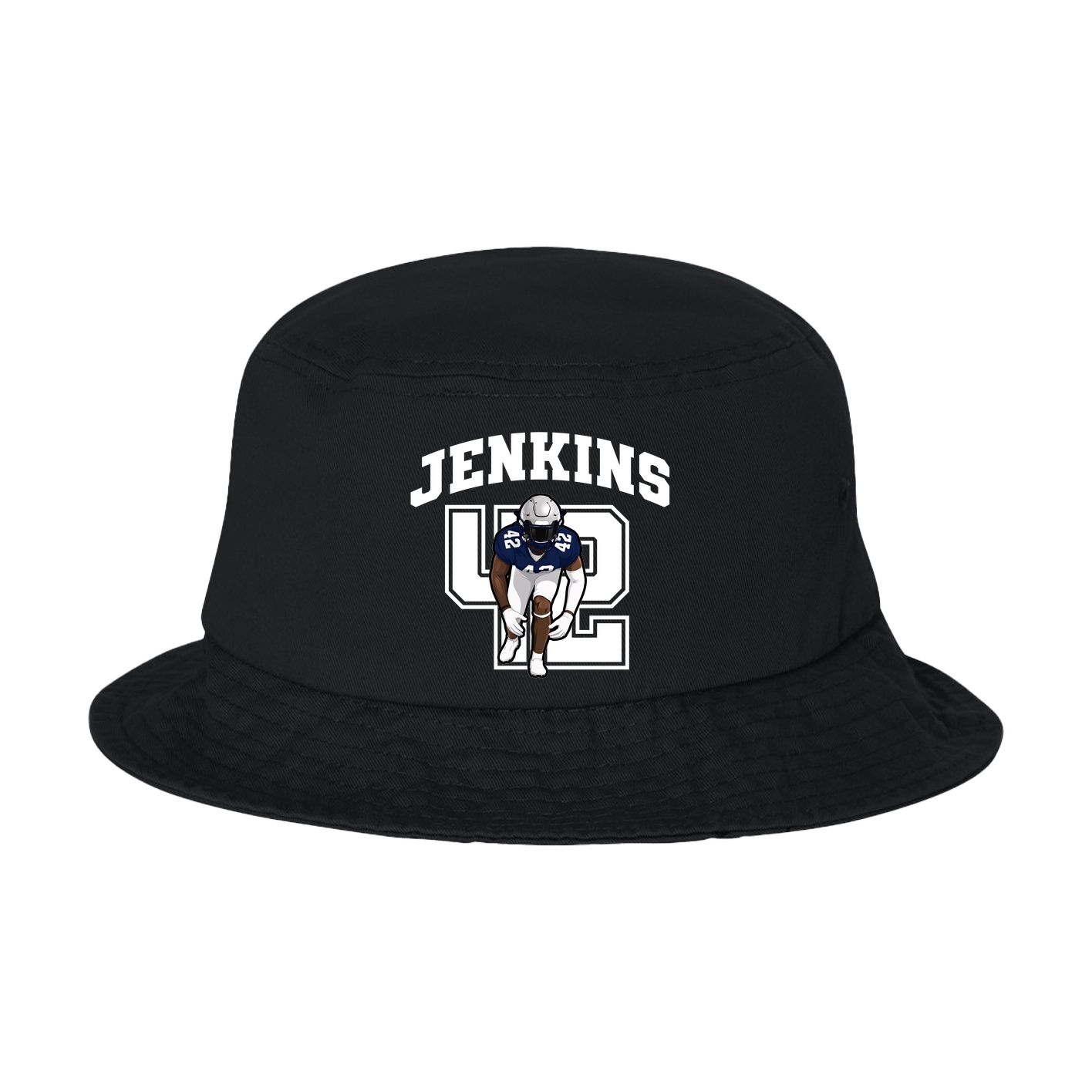 Bucket Cap — Number in Black