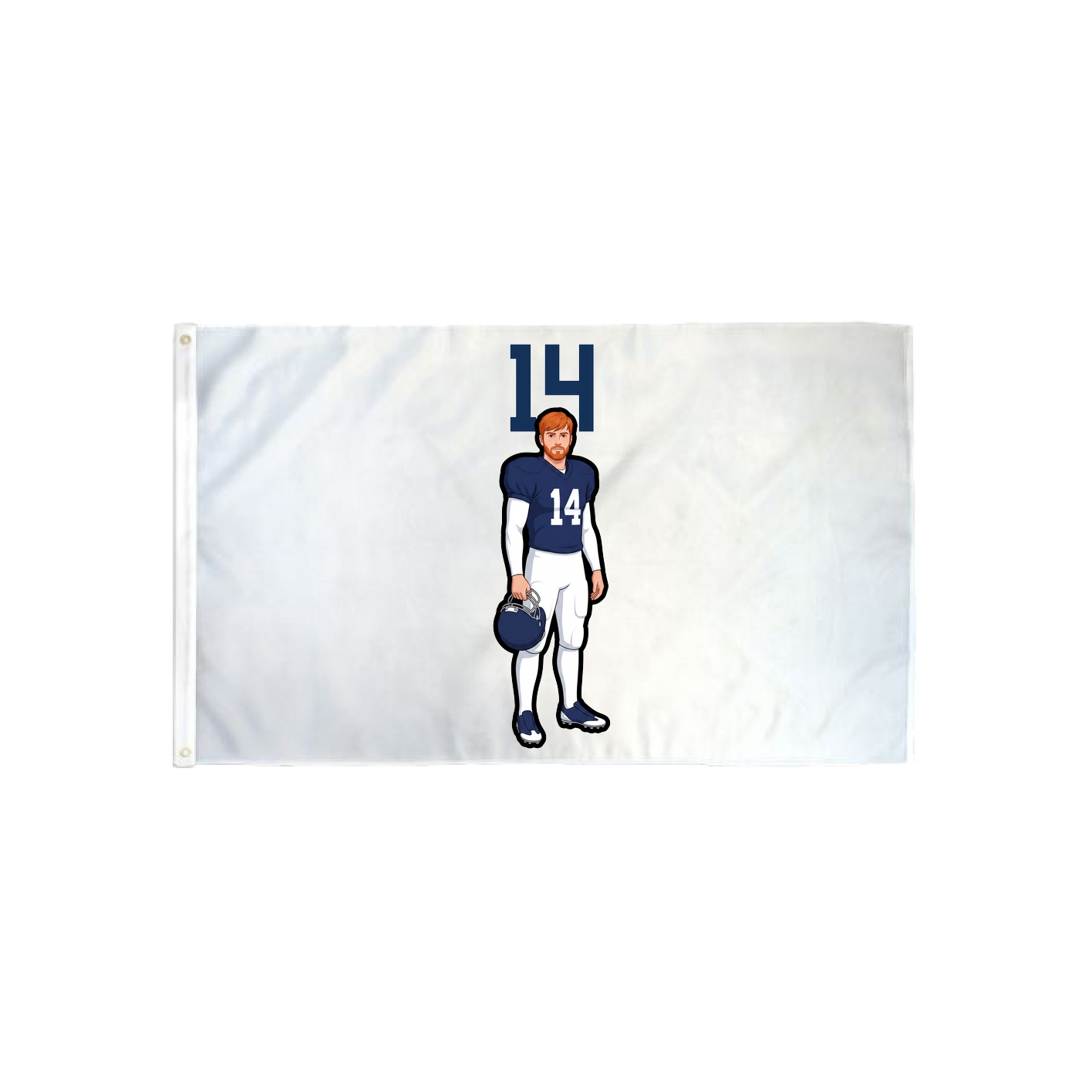 3x5 Flag — Number Top in Classic
