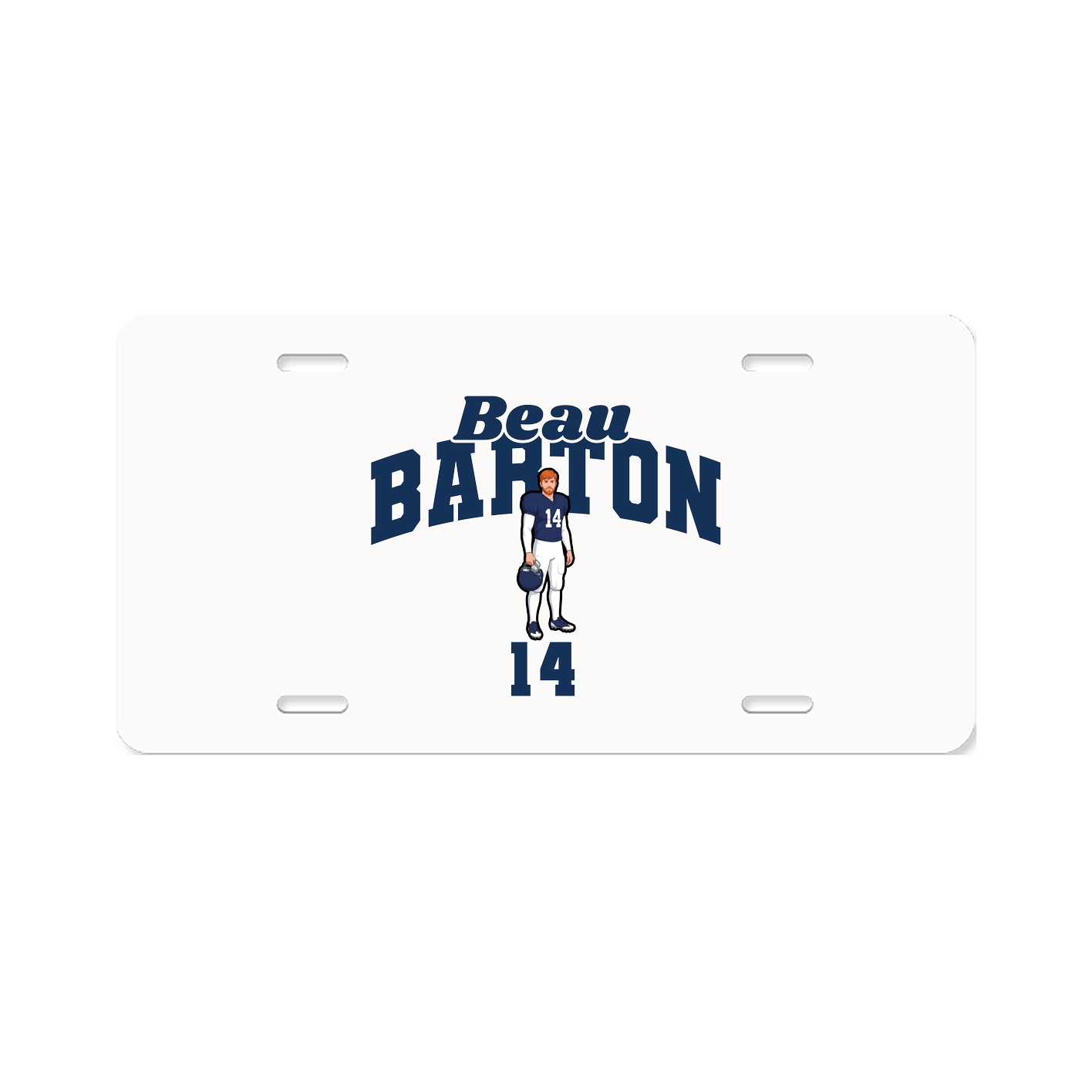 License Plate — Signature Arch in Classic