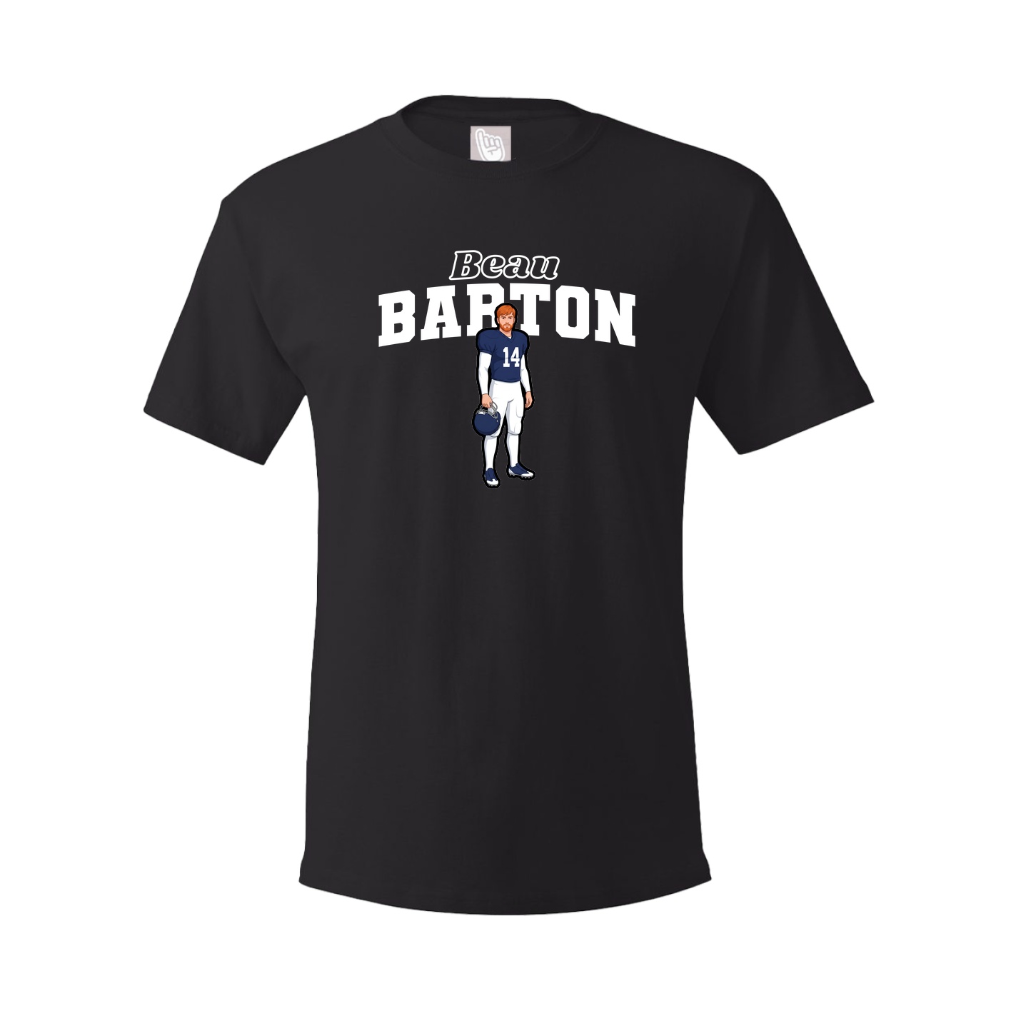 Youth Tee — Name Arch in Black