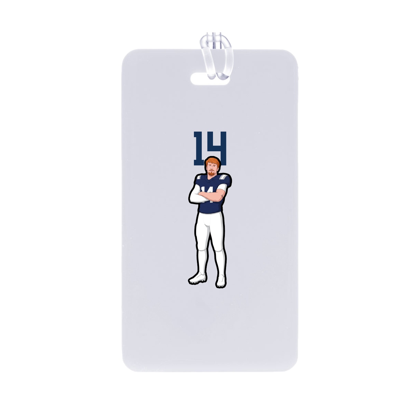 Bag Tag — Number Top in Classic
