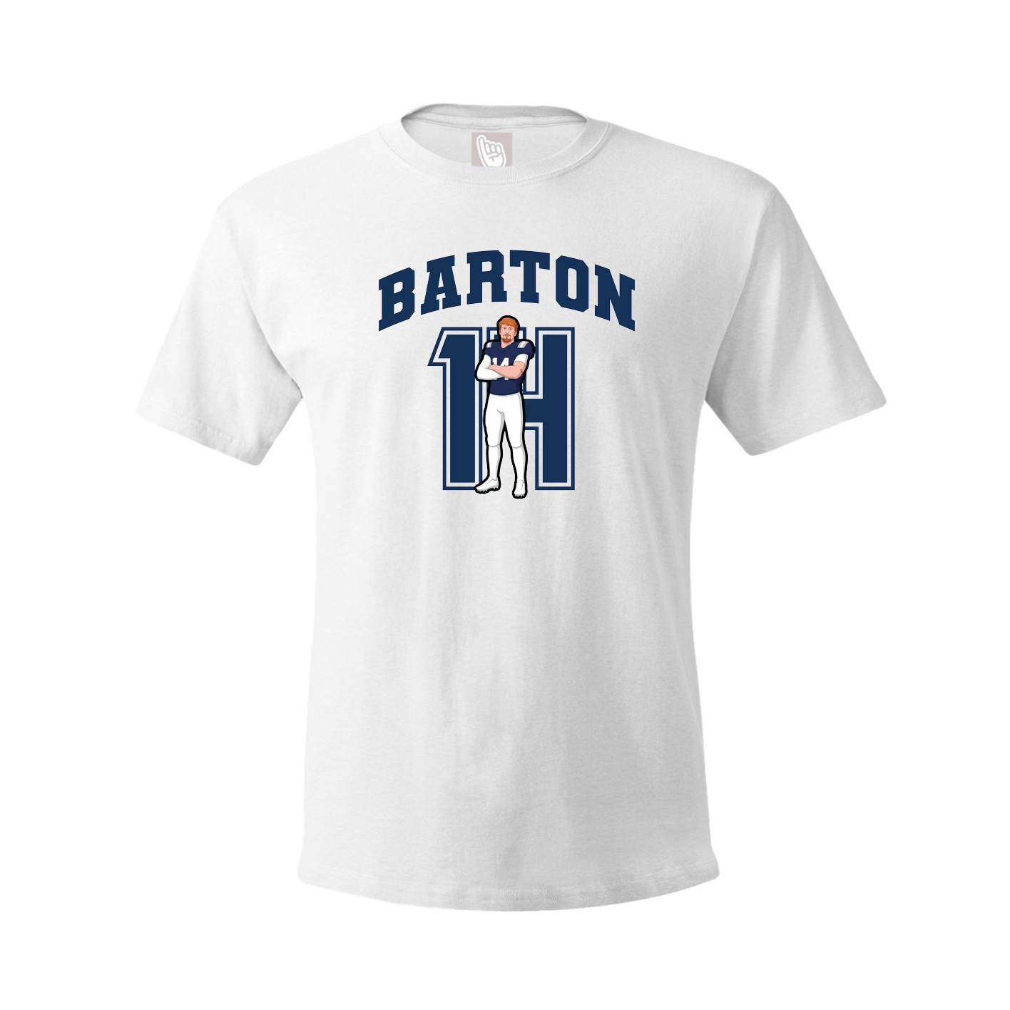 Tee — Number in White