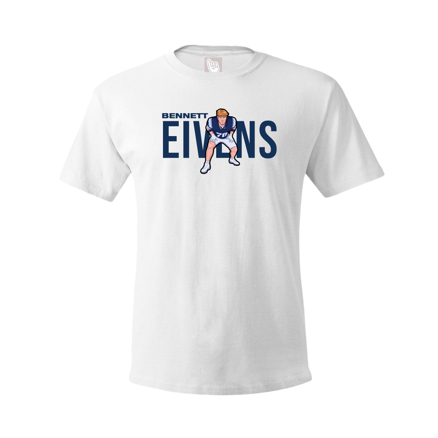 Tee — Player Name in White