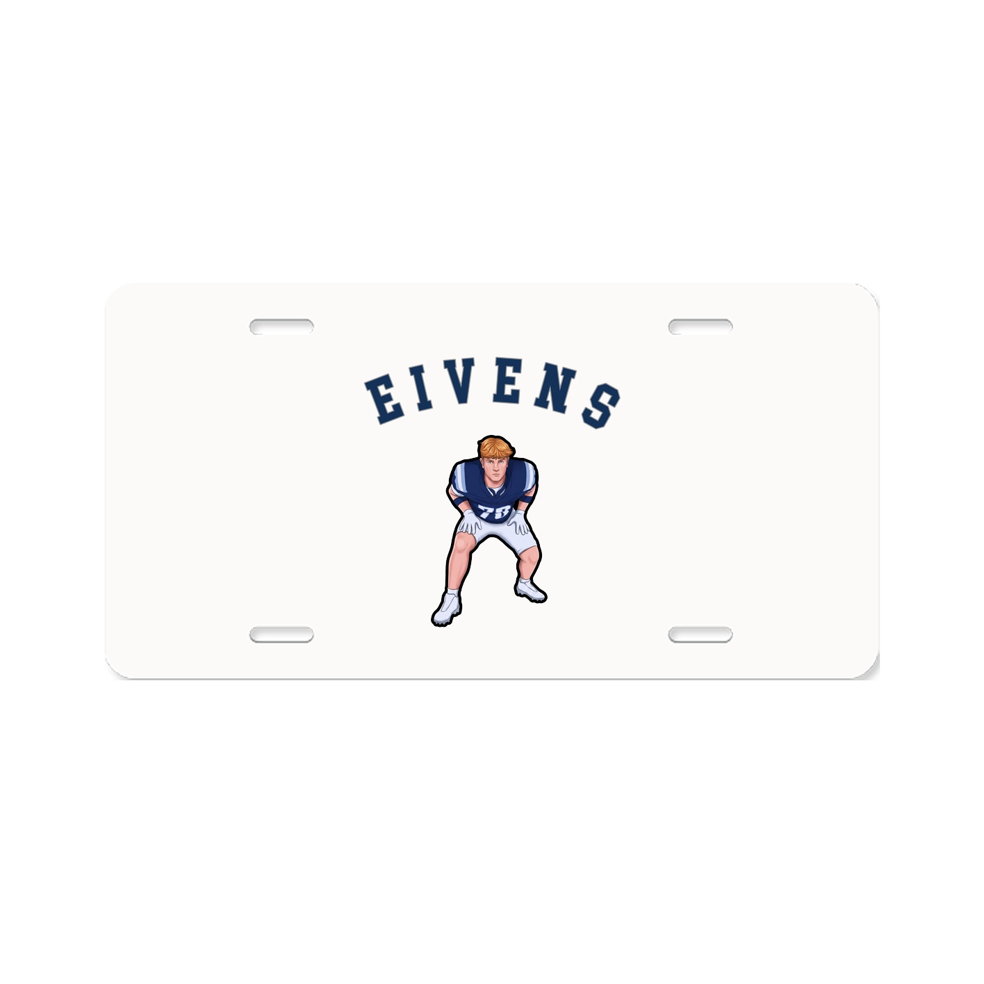 License Plate — Shirsey Arch in Classic